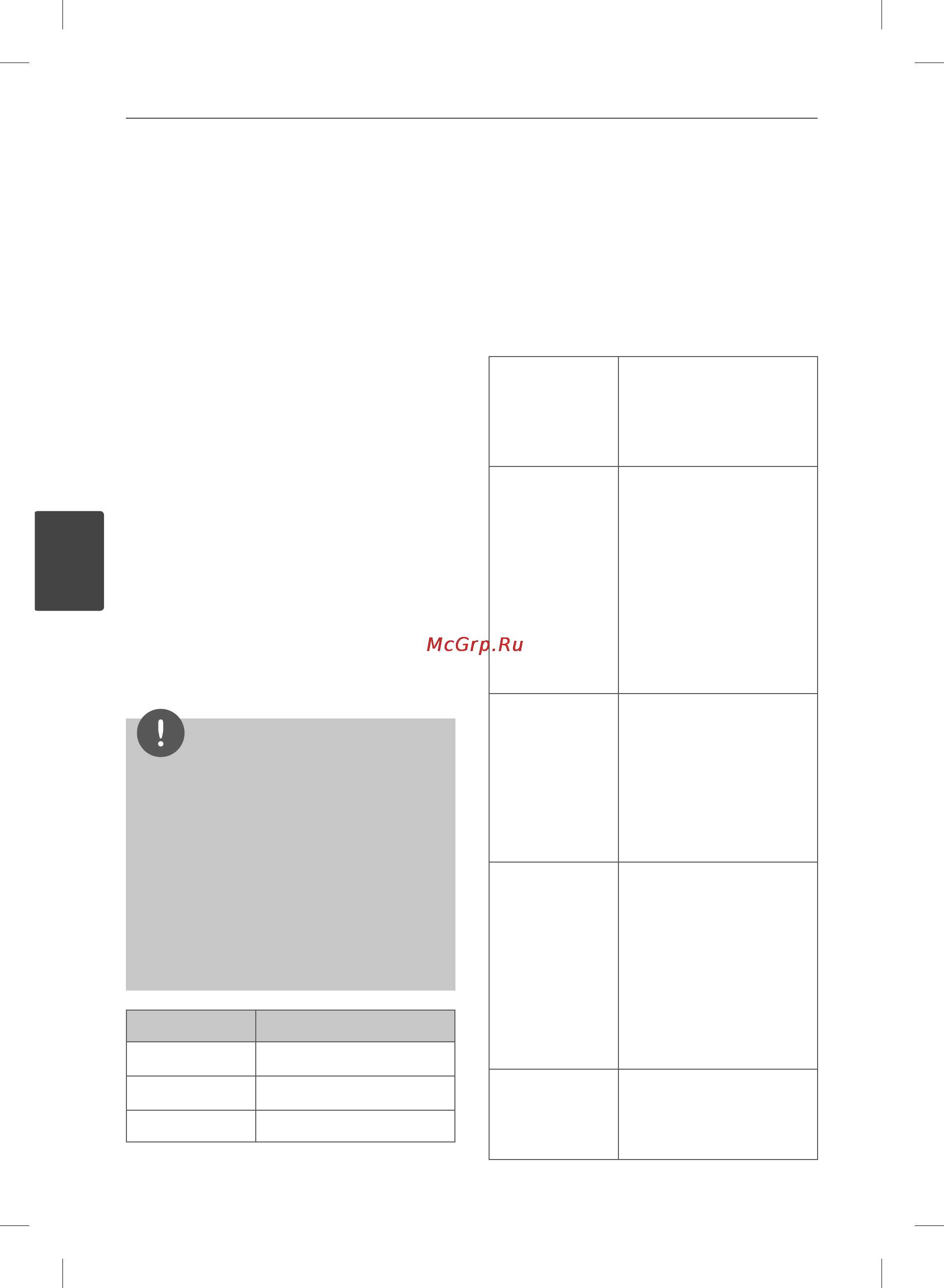 LG MDD105 [24/44] Эксплуатация