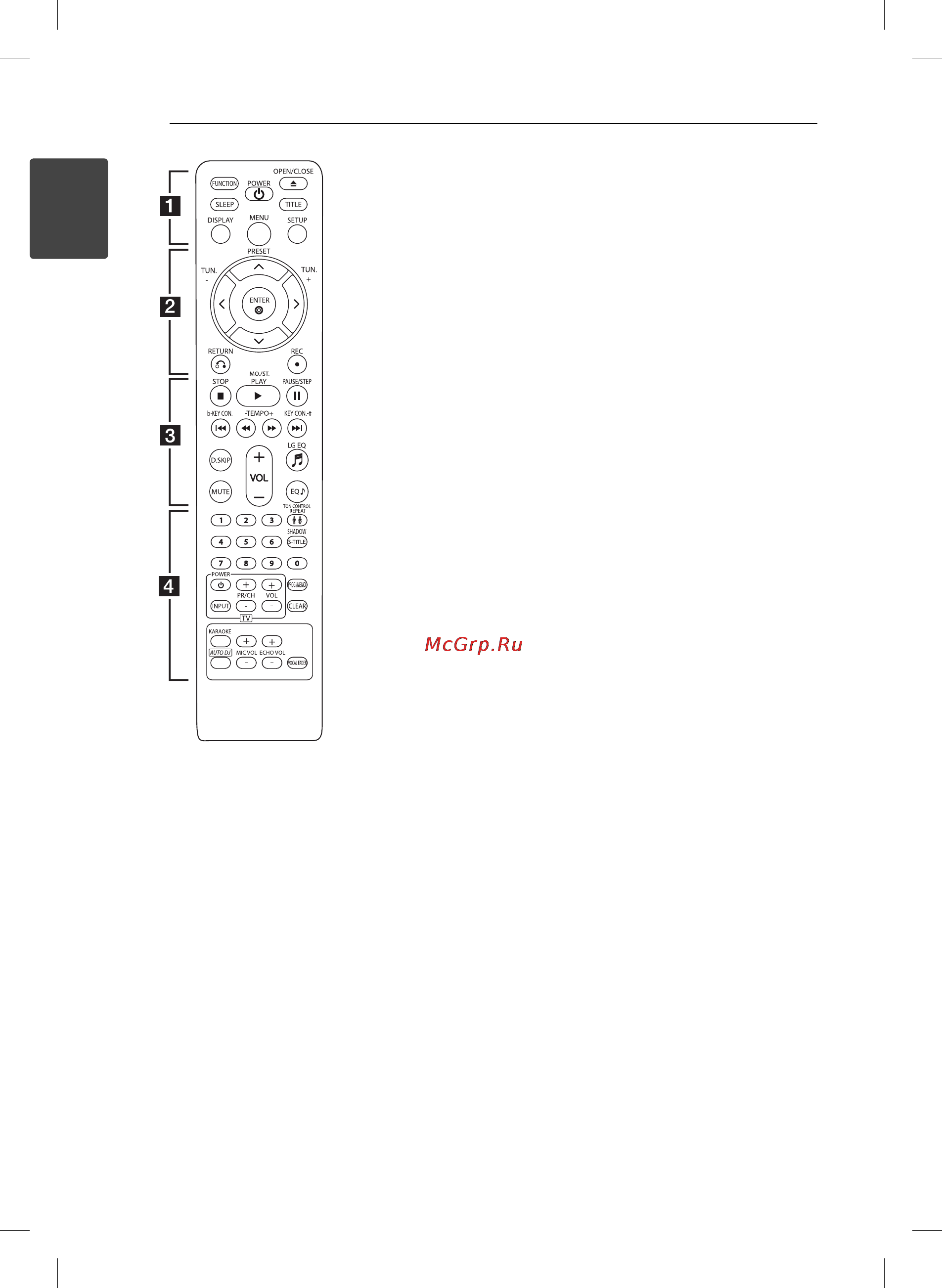 LG MDT356K Инструкция по эксплуатации онлайн [10/40] 78359