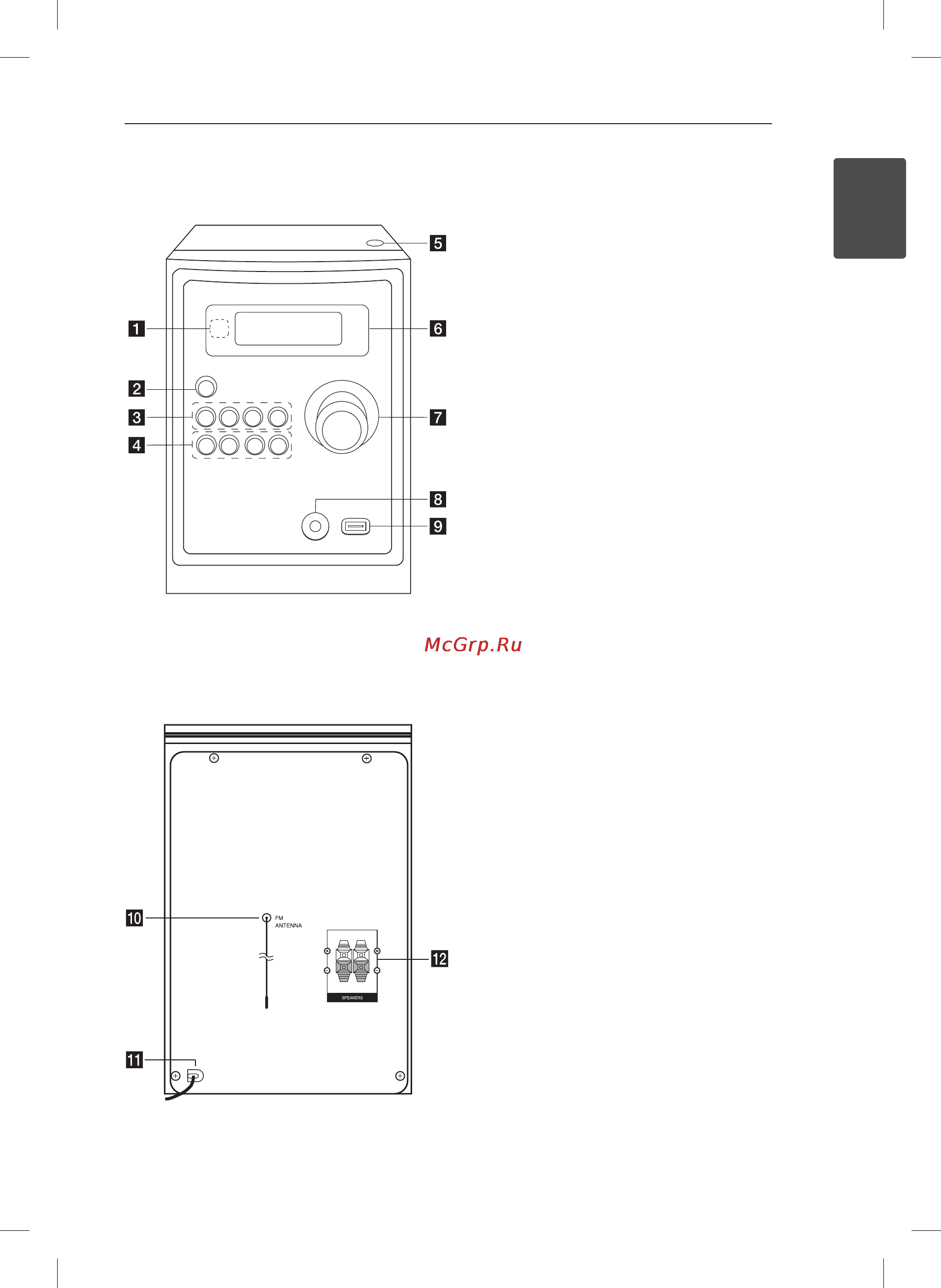 LG XA16 [7/16] Задняя панель