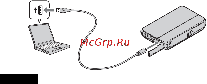 Sony DSC-TX20 Black [86/108] Заряджання через підключення до комп ютера