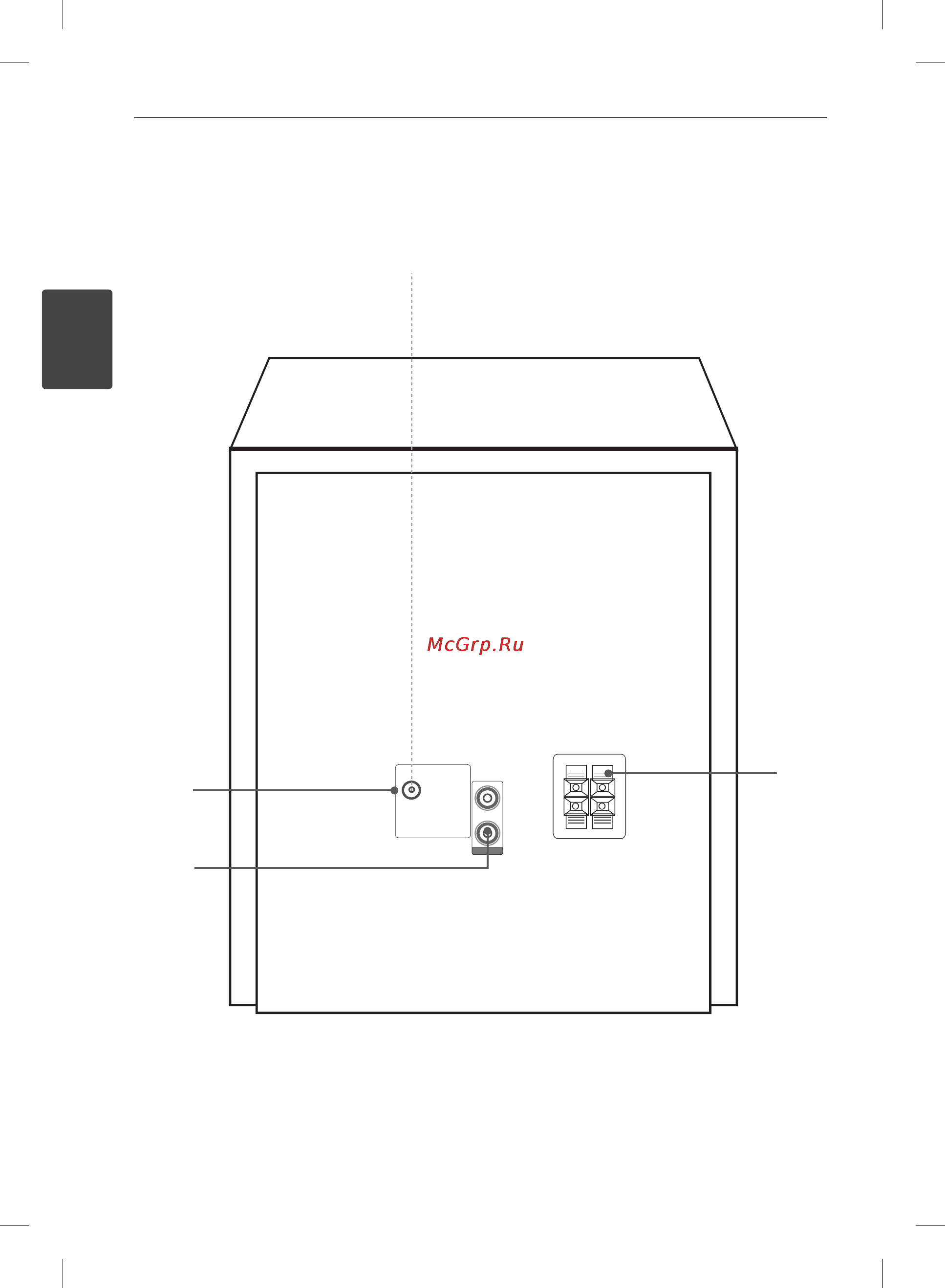 LG MCD65 [10/24] Задняя панель