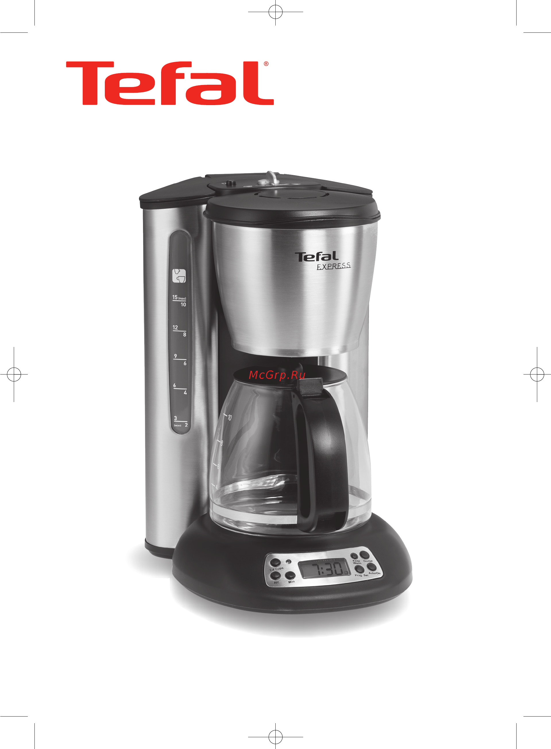 Tefal Express CM4105 Инструкция по эксплуатации онлайн