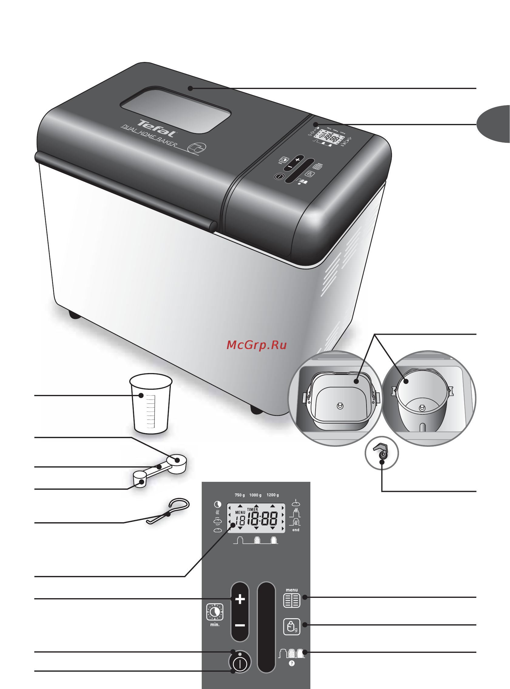 Tefal OW4002 [13/24] Опис