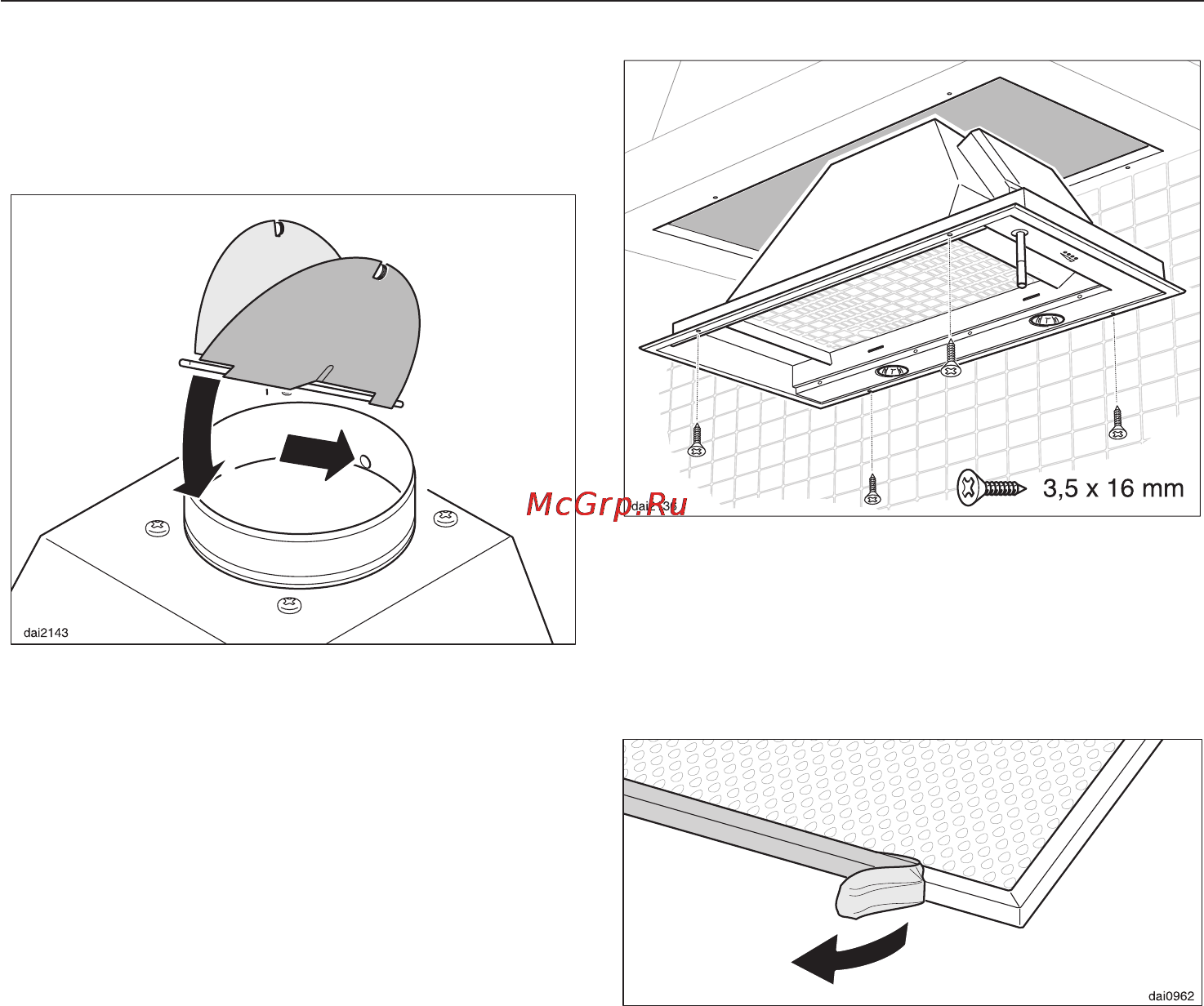 Miele DA 2270 [28/44] Монтаж