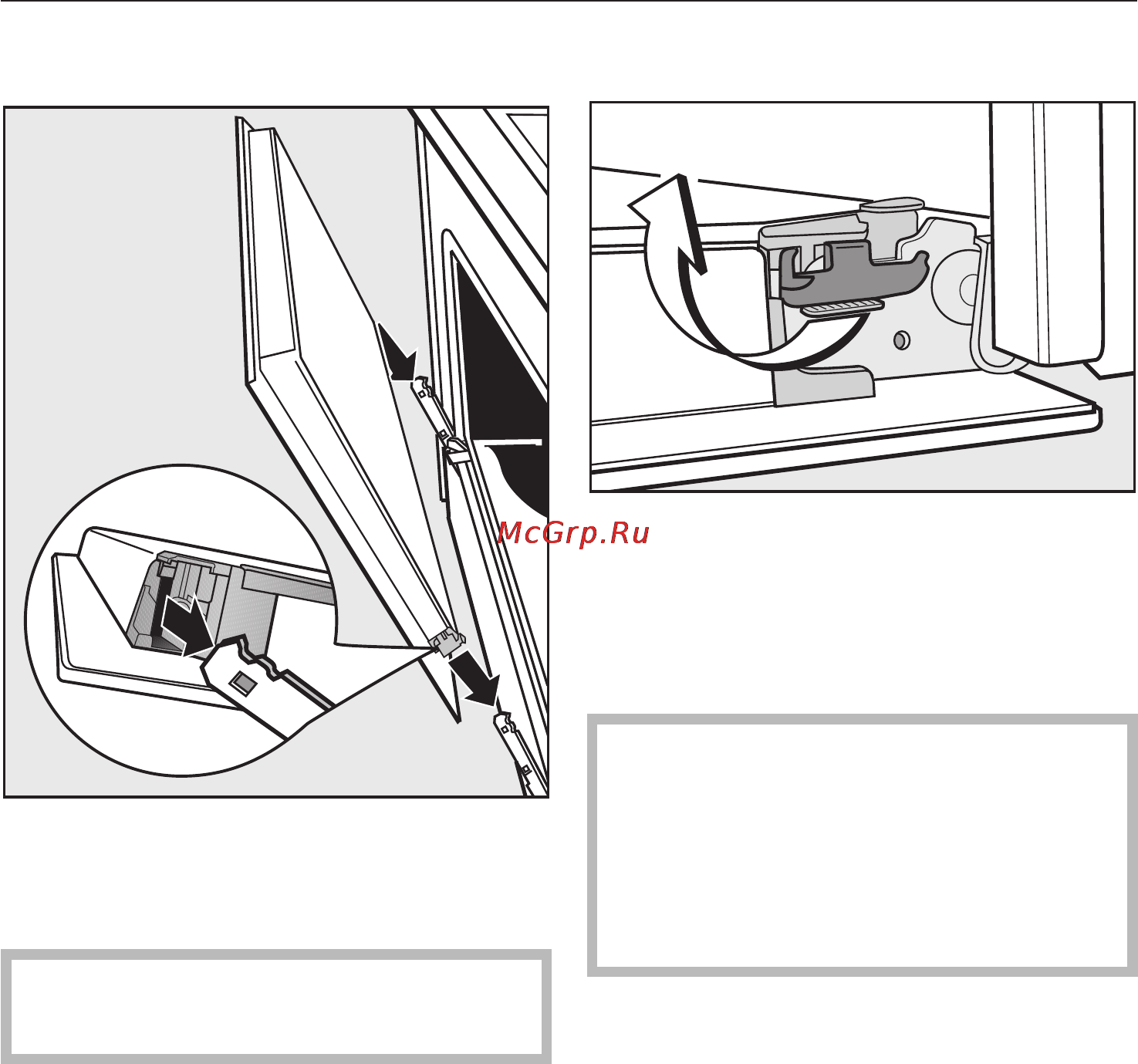 Miele H 5061 B [57/80] Óñòàíîâêà äâåðöû 57