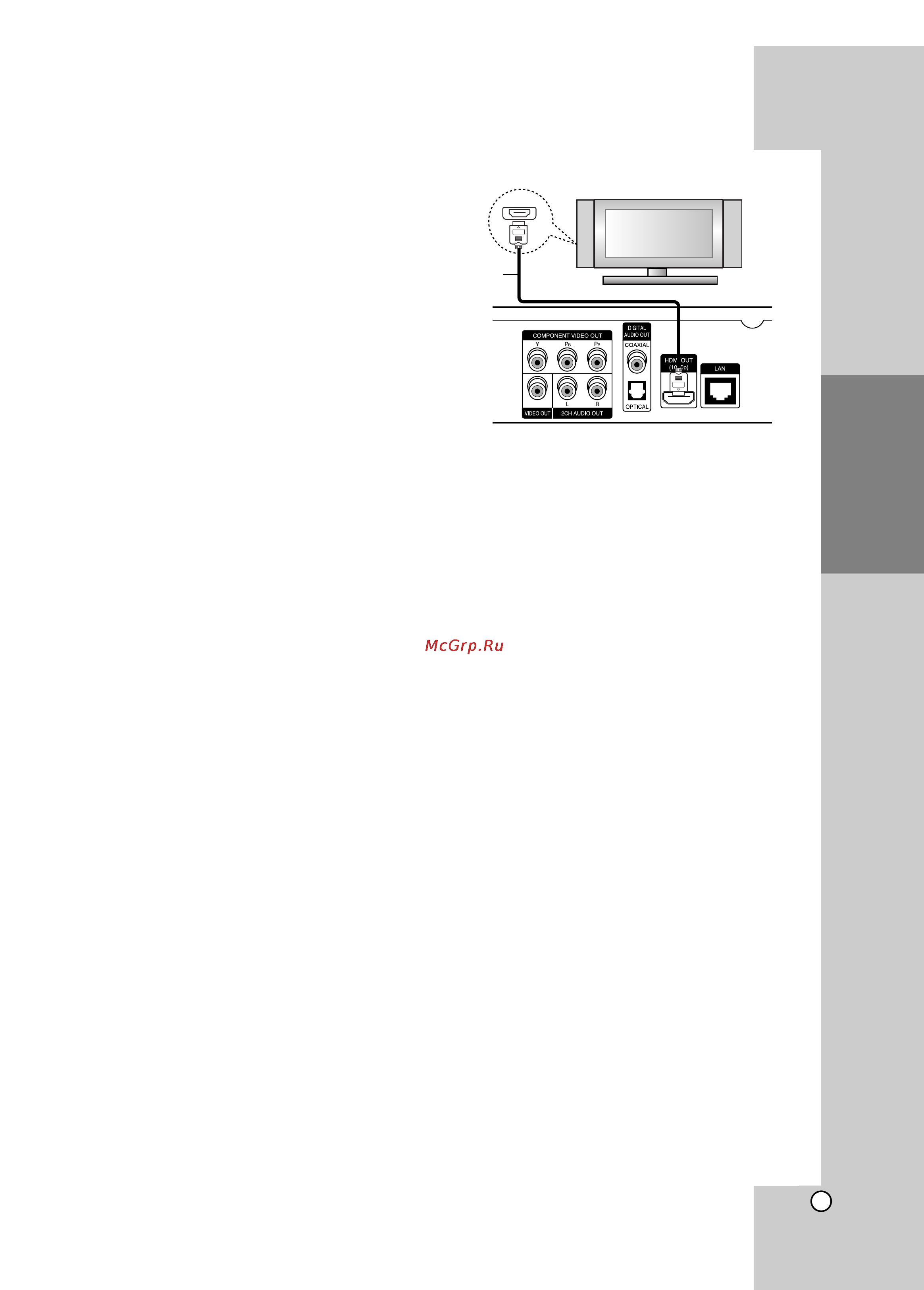 LG BD300 [13/40] Интерфейс hdmi