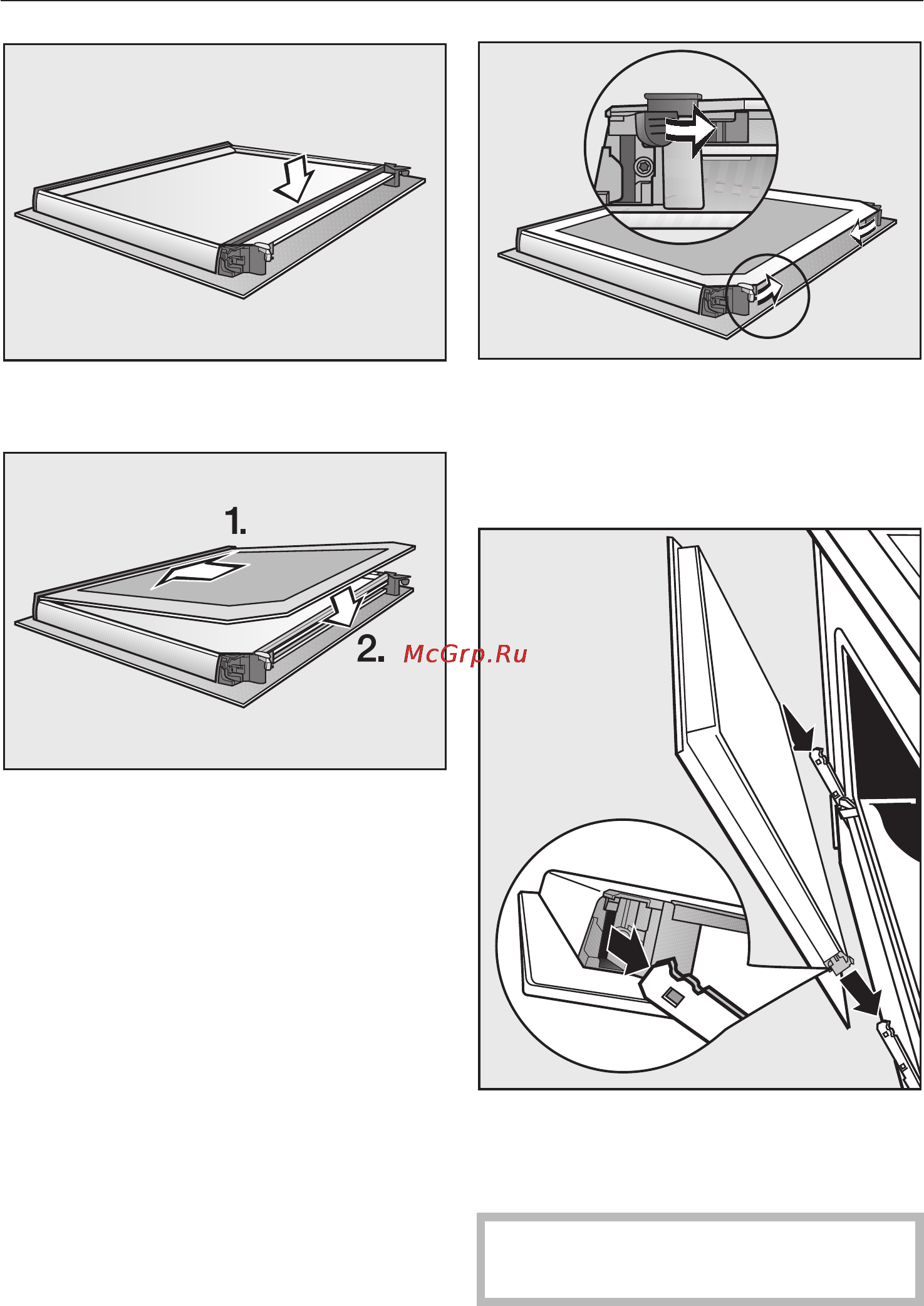 Miele H 5981 BP [70/92] Óñòàíîâêà äâåðöû 70