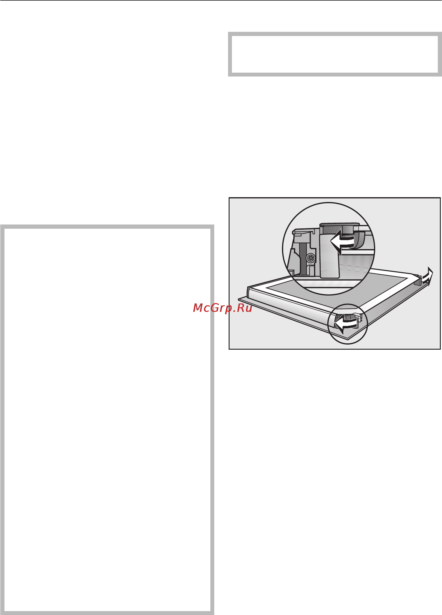 Miele H 4810 B [56/76] Äåìîíòàæ äâåðöû 56