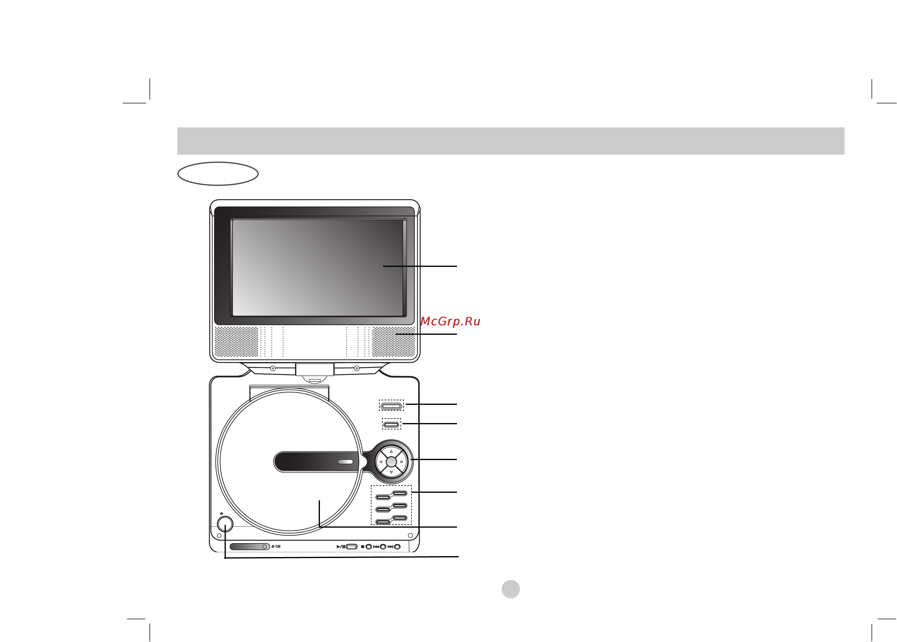 LG DP172BP [8/43] Органы управления