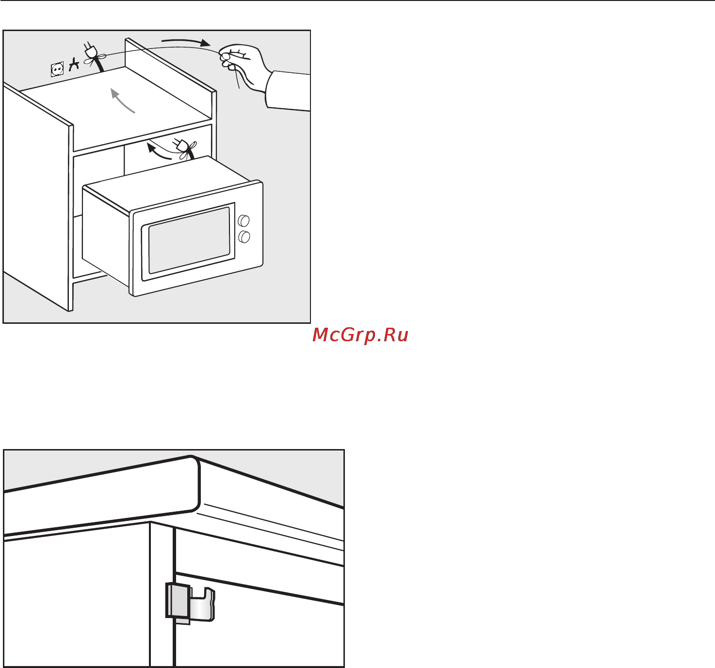Miele M 8160-2 [55/60] Встраивание