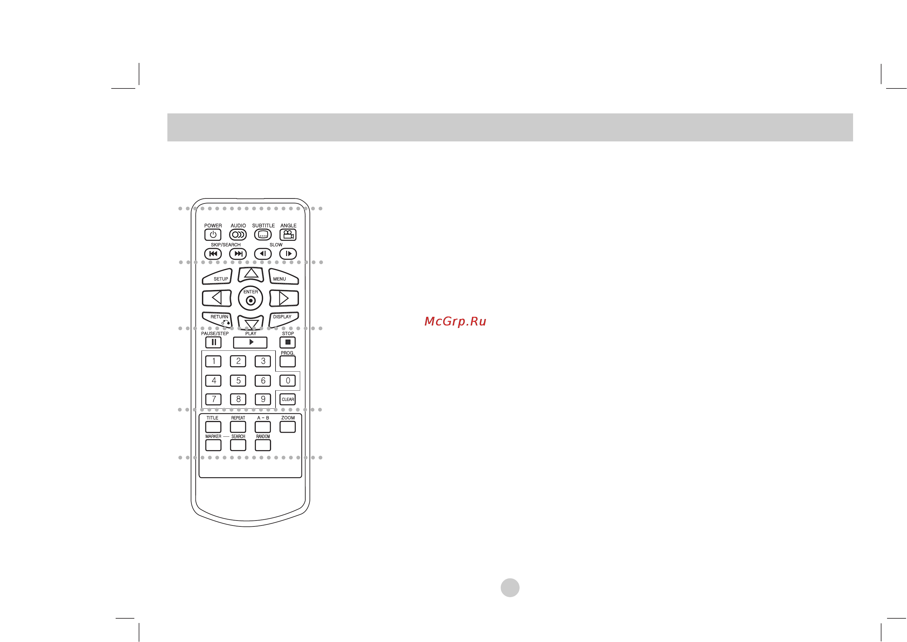 LG DP272B [54/88] Органы управления продолжение