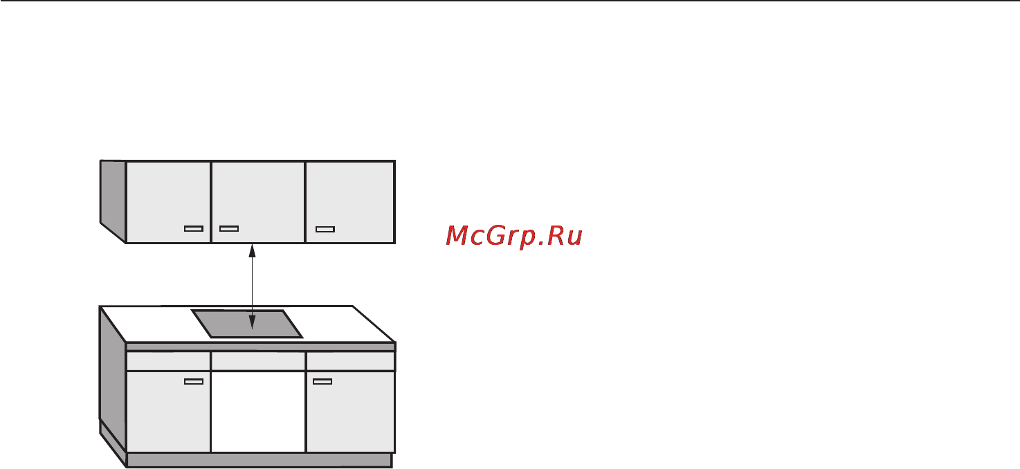 Miele KM 2034 [34/56] Указания по встраиванию прибора