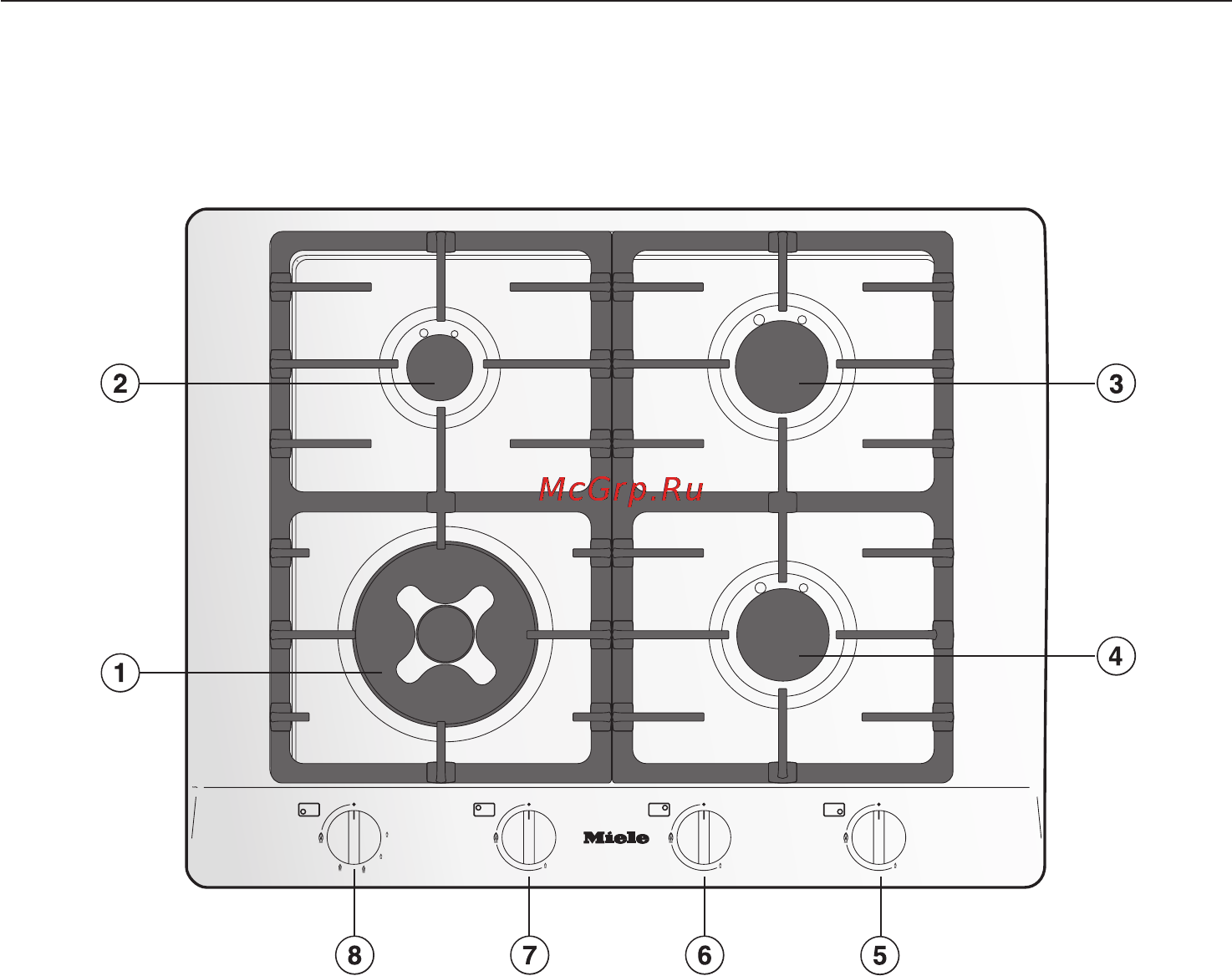 Miele KM 2034 [6/56] Описание устройства