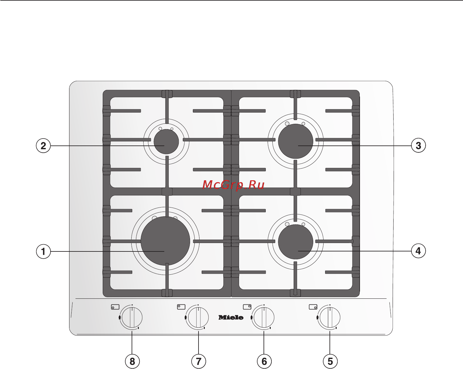 Miele KM 2010 [5/56] Îïèñàíèå ïðèáîðà 5