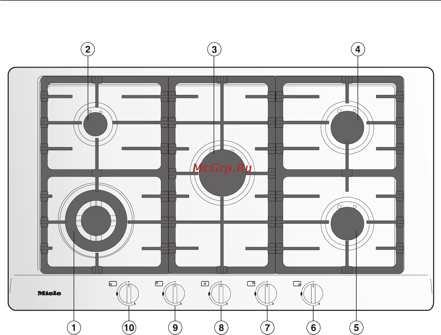 Miele KM 2010 [9/56] Описание прибора