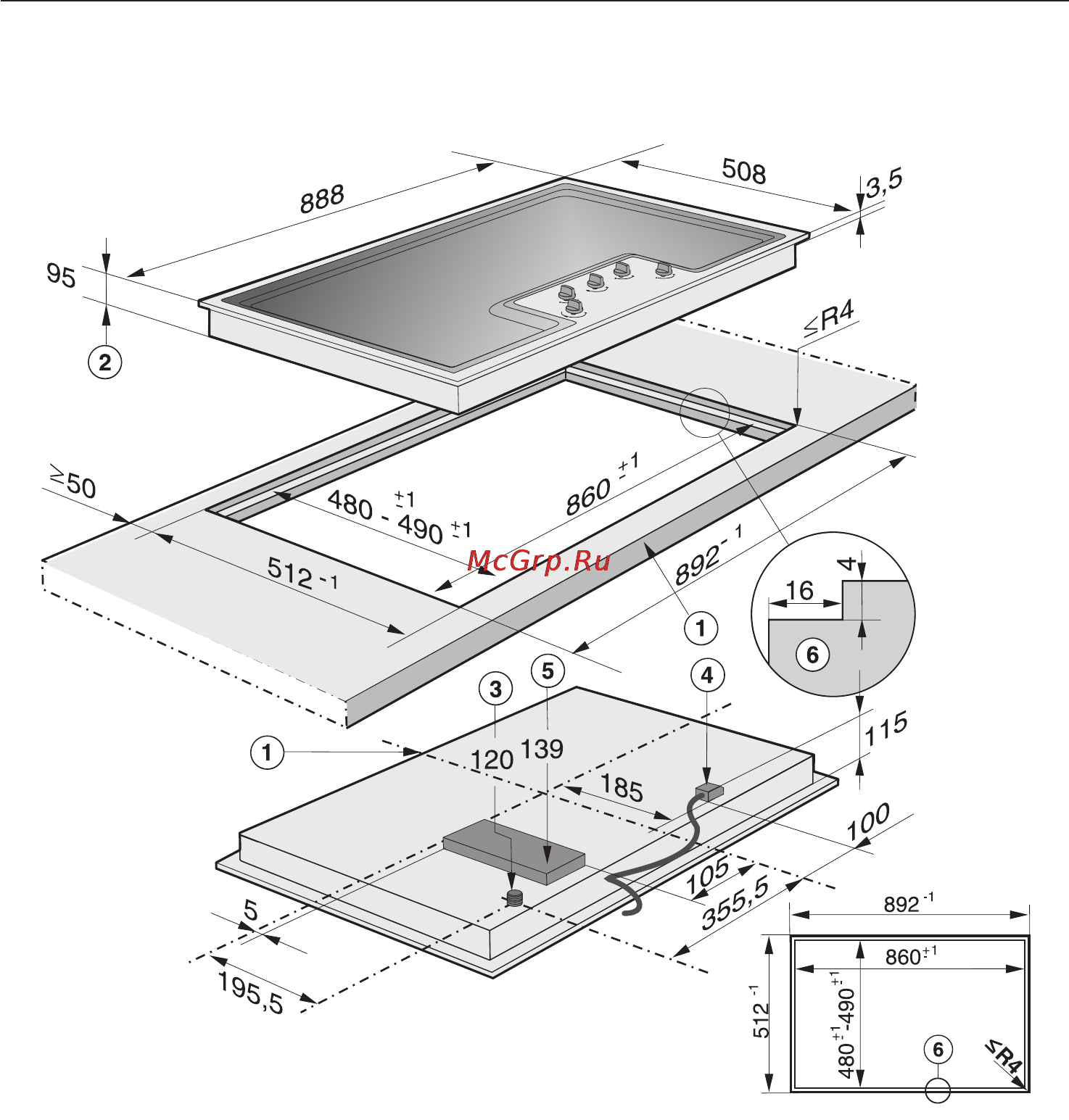 Miele KM 2256 G [36/64] Km 2257 36