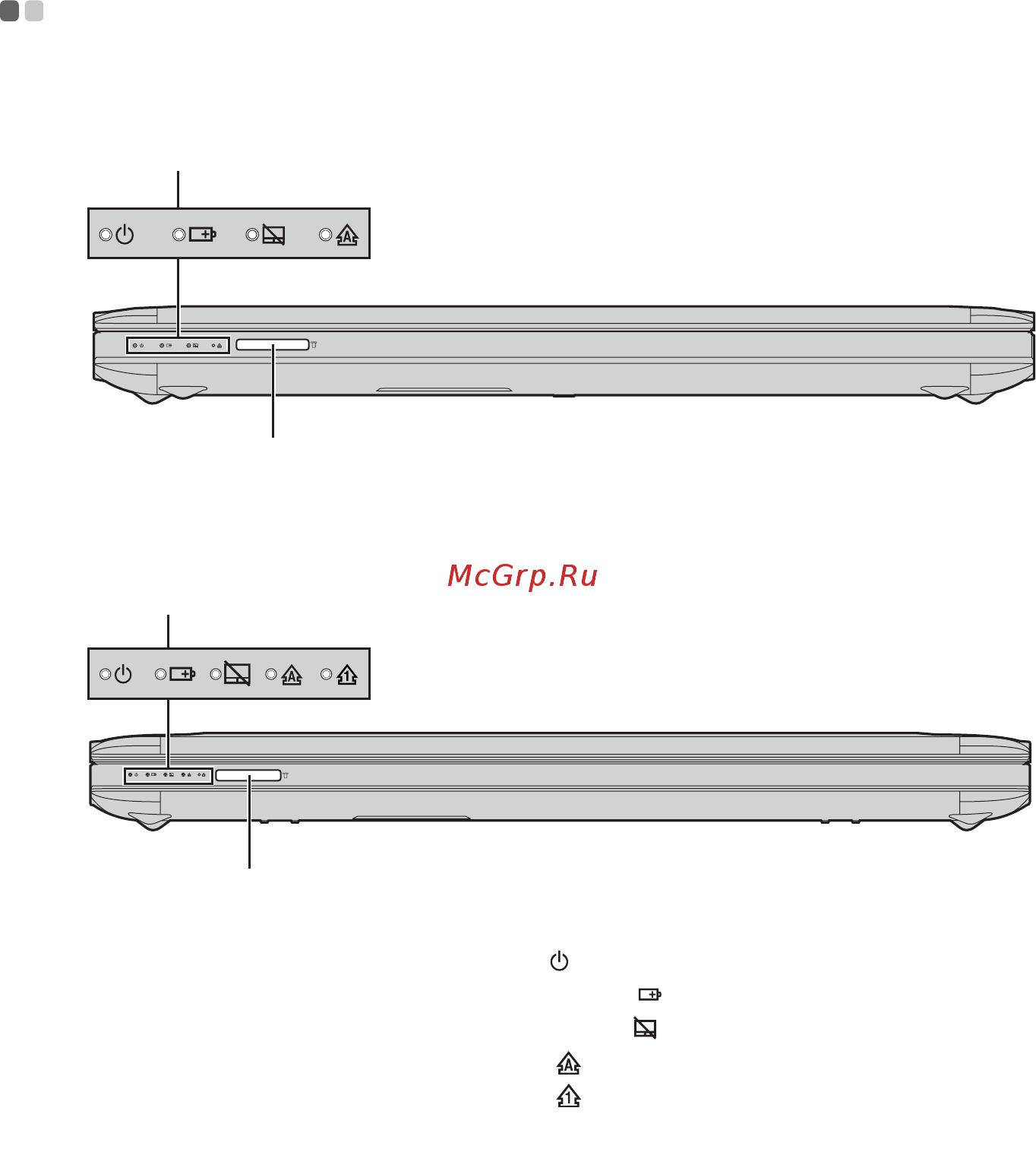 Lenovo ideapad y500, 59-401550 [17/41] Вид спереди