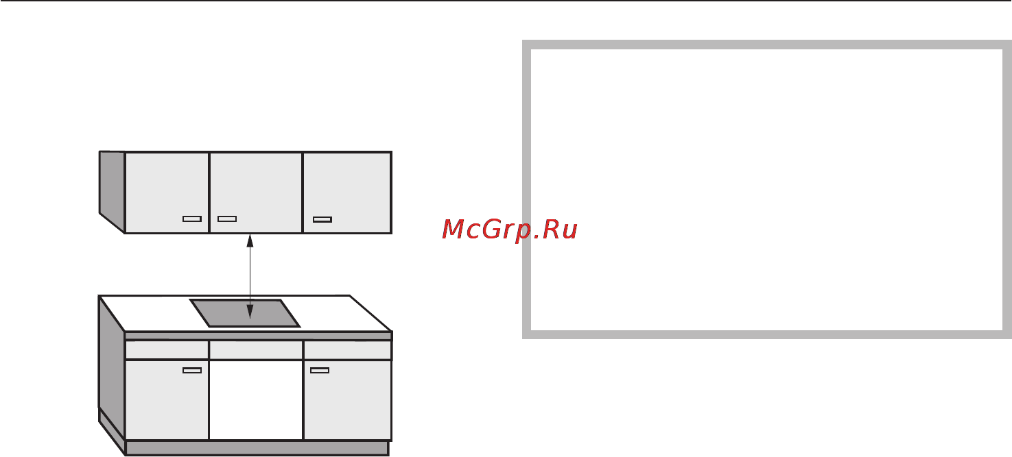 Miele KM 5920 [50/64] Указания по встраиванию прибора