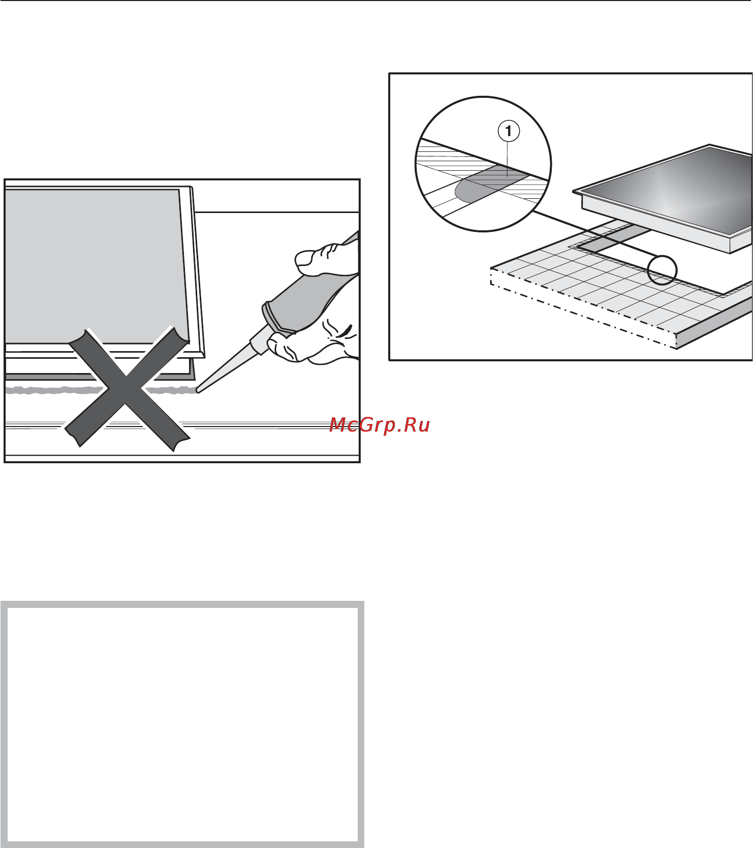 Miele KM 5816 [58/88] Указания по безопасности при встраивании