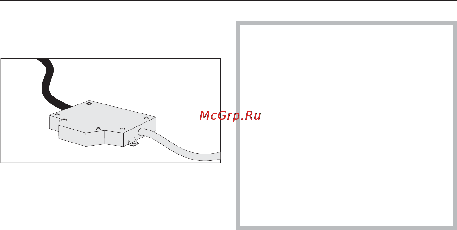 Miele KM 5821 [74/88] Íàðóæíàÿ êîðîáêà âûâîäîâ ñåòåâîãî êàáåëÿ 74
