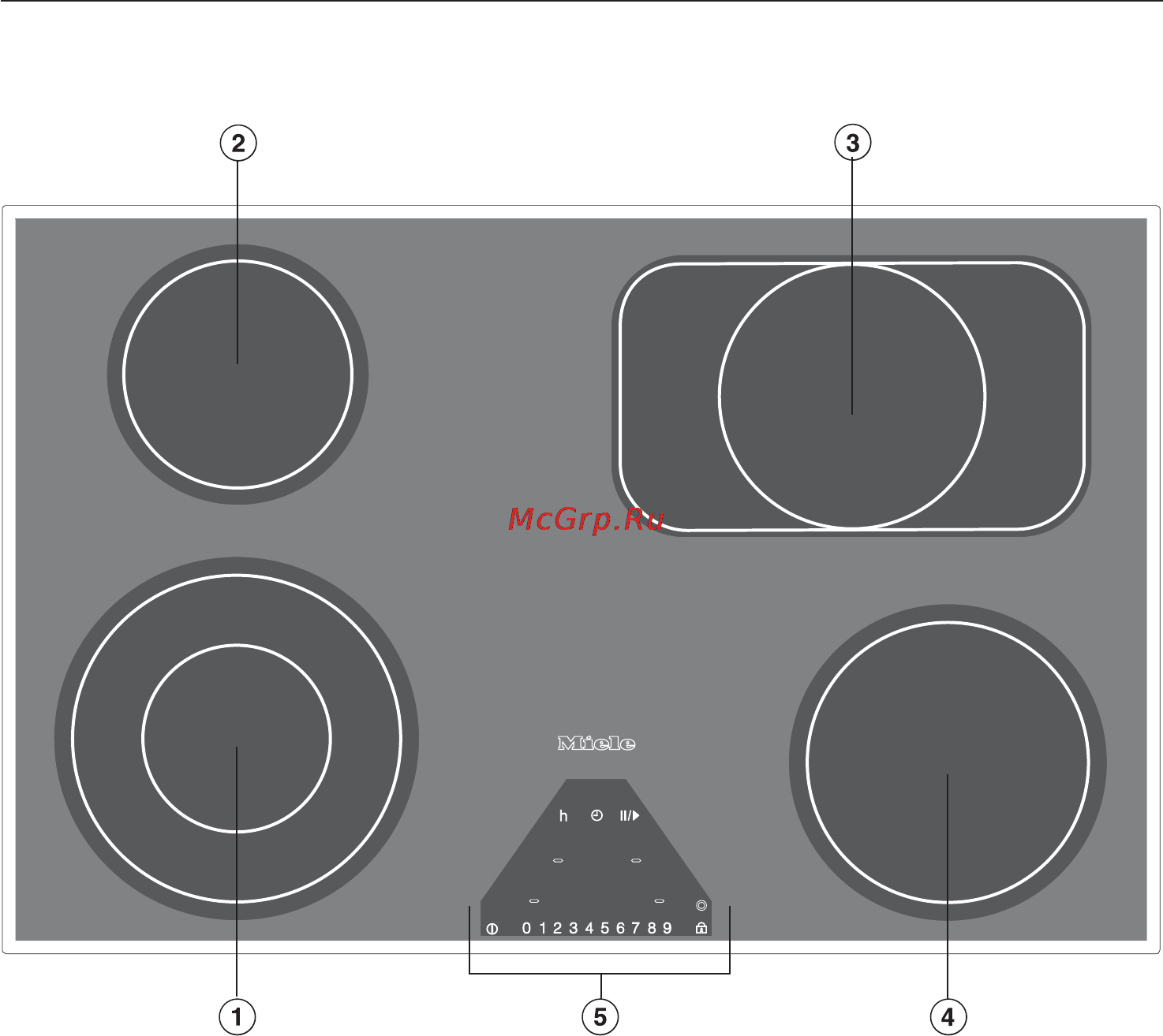 Miele KM 5816 [9/88] Описание прибора