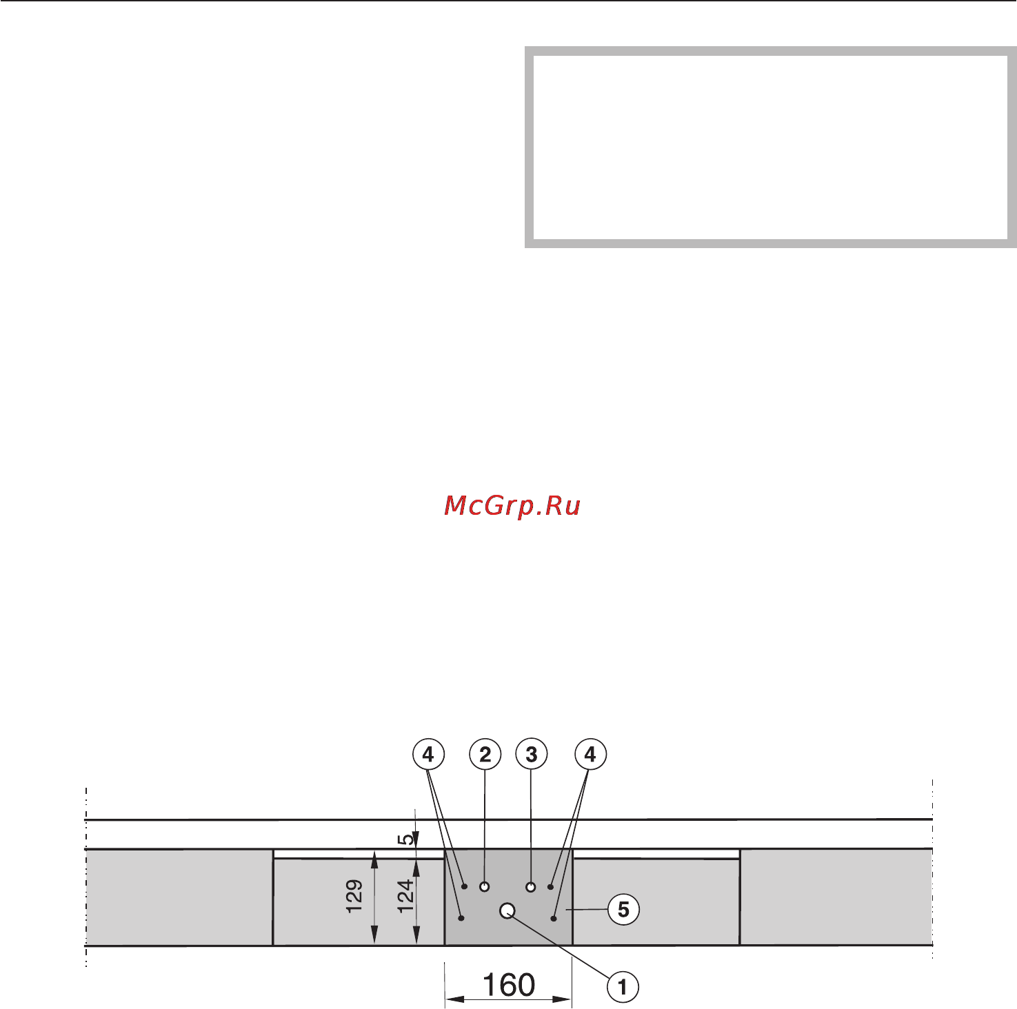 Miele CT 400 MP [24/36] Èçãîòîâëåíèå îòâåðñòèé äëÿ ýëåìåíòà óïðàâëåíèÿ 24