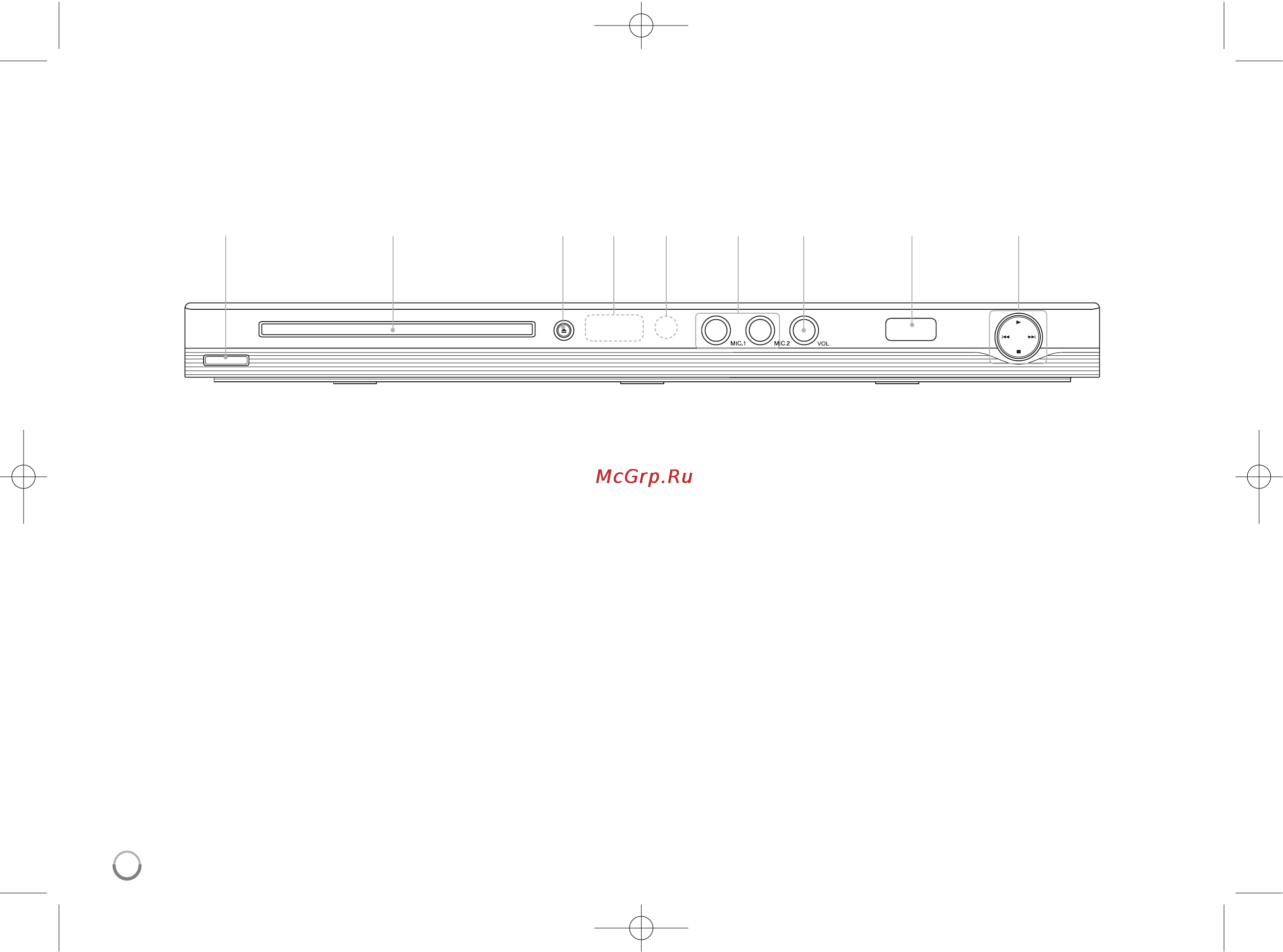 LG DKC885 [6/14] Основной блок