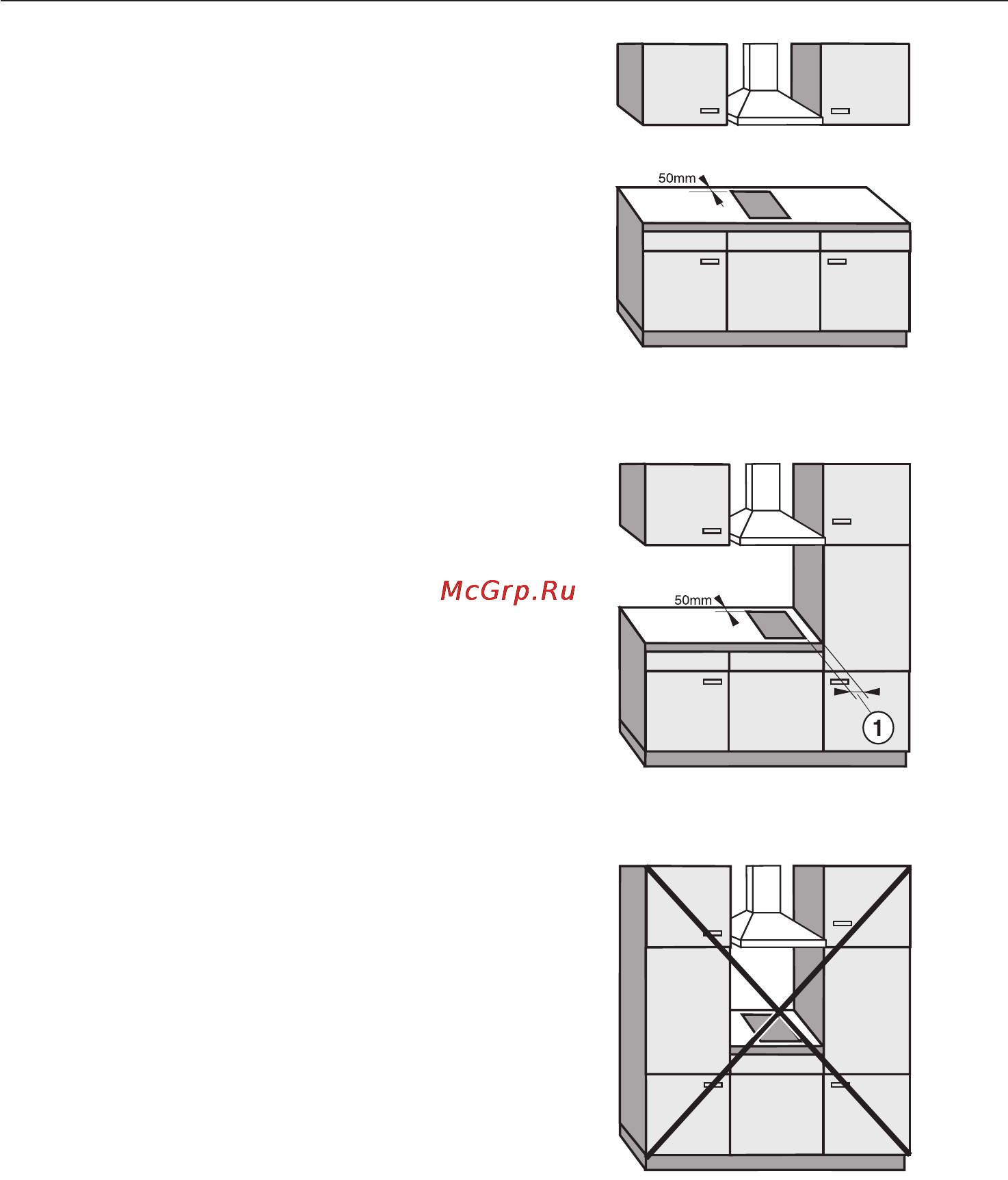Miele CS 1012 G [32/56] Указания по встраиванию прибора