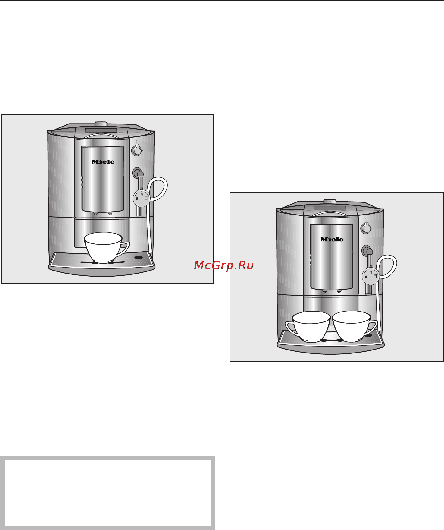 Miele CM 5000 [21/80] Ïðèãîòîâèòü êîôå èëè ýñïðåññî 21
