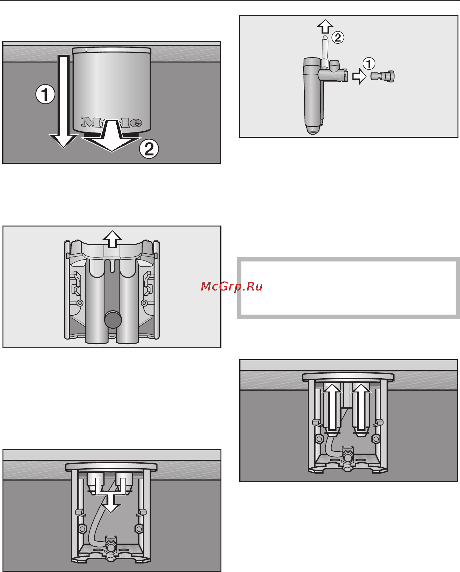 Miele CVA 5060 [55/84] Âûïóñêíàÿ íàñàäêà 55