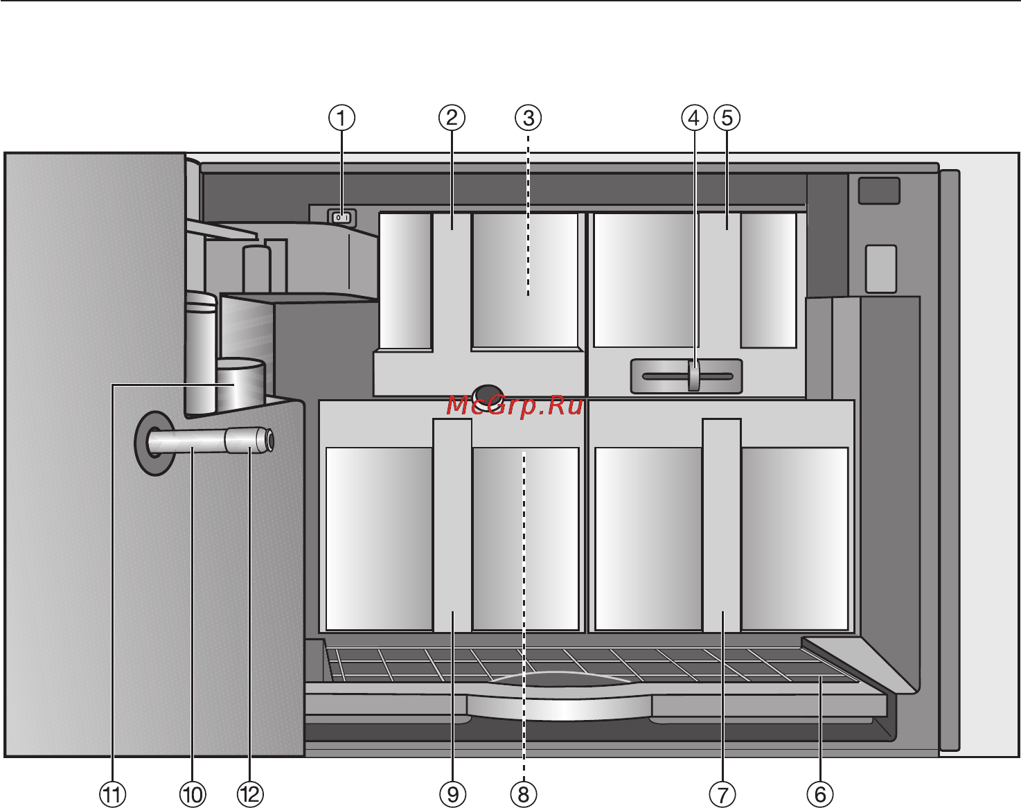 Miele CVA 5060 [7/84] Вид изнутри