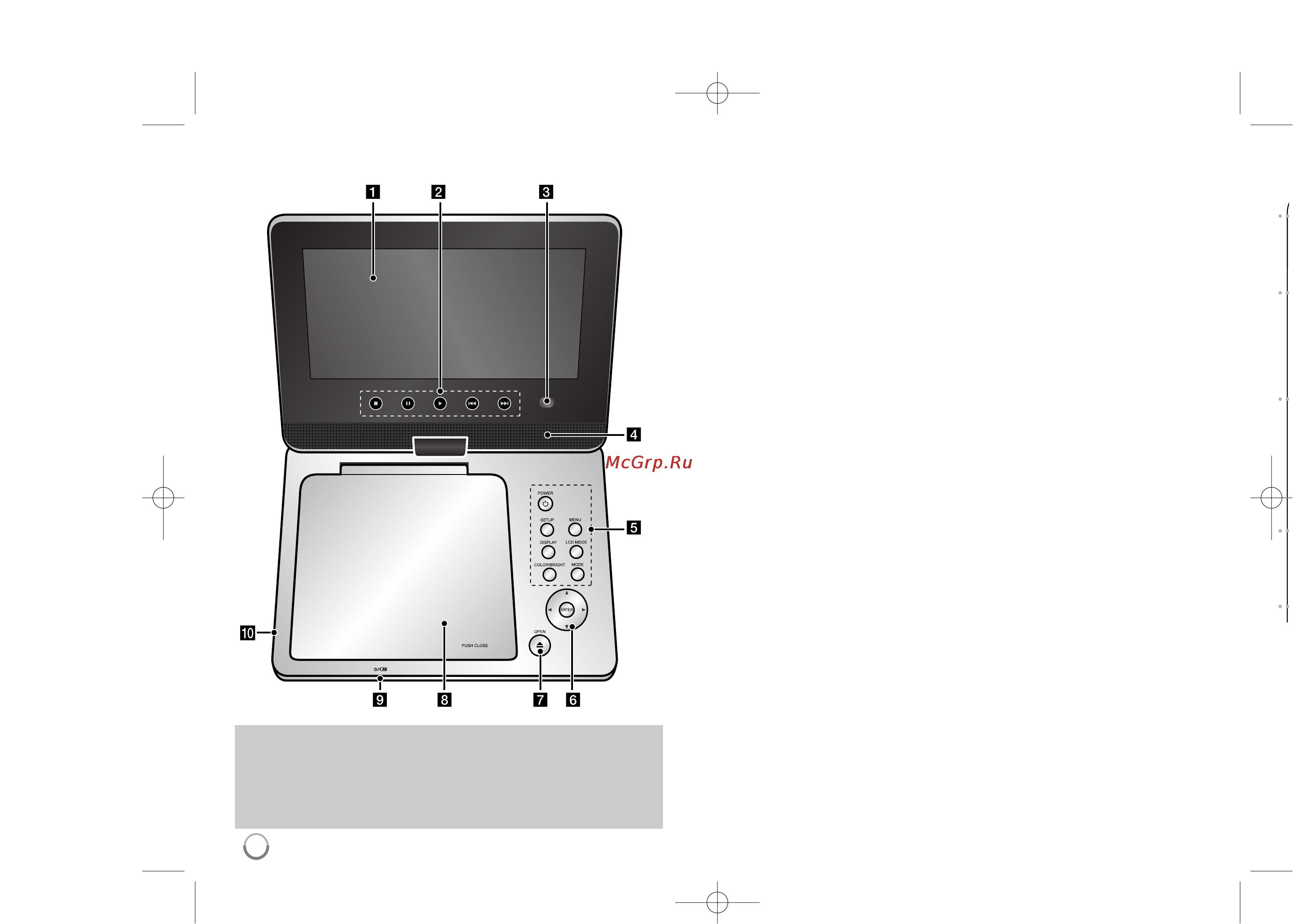 LG DP372B [4/16] Основной блок