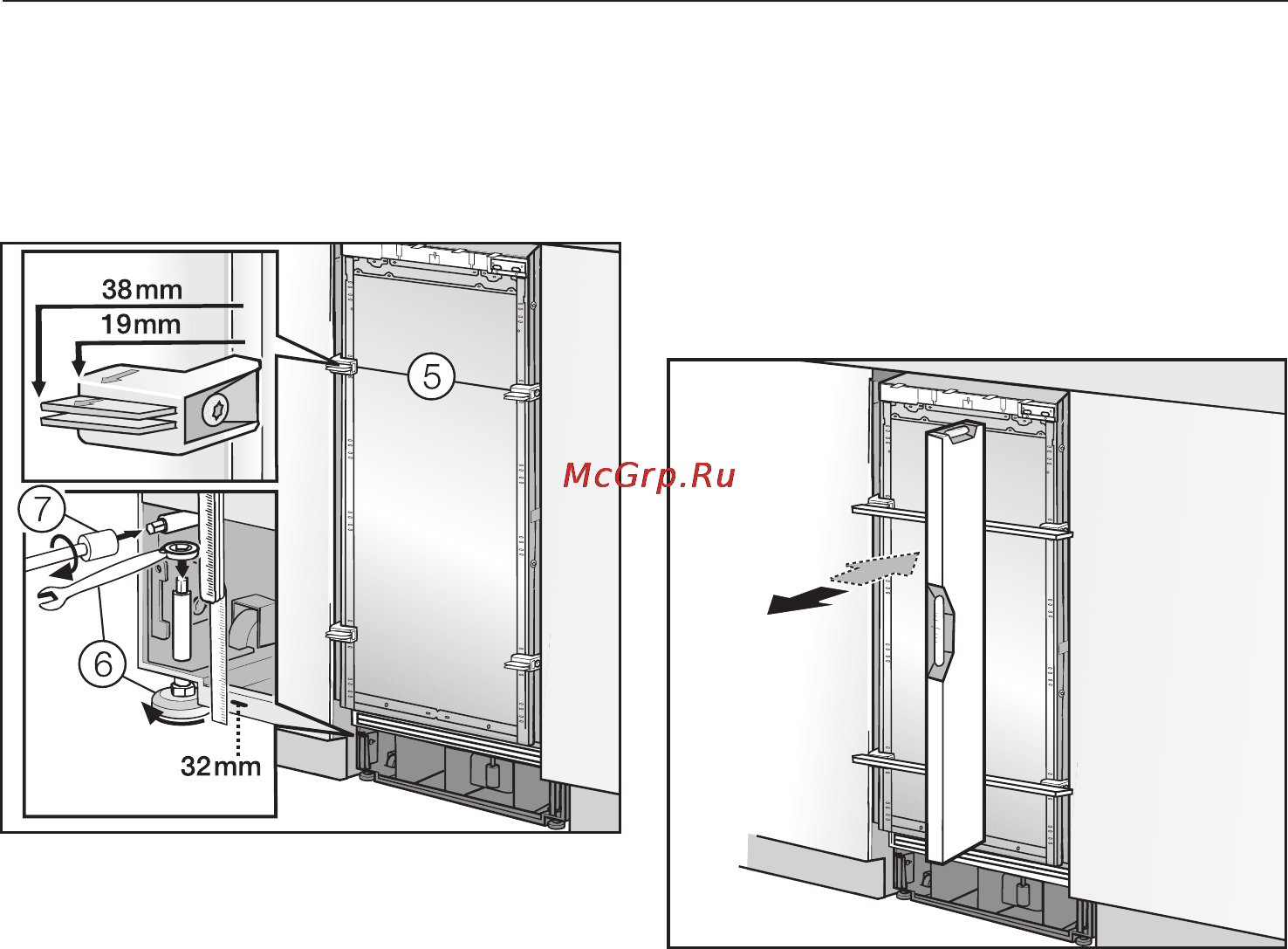 Miele KWT1611VI RU [53/68] Âûðàâíèâàíèå ïðèáîðà 53
