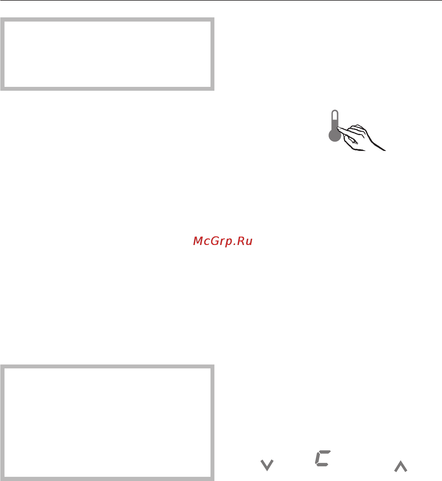 Miele F 1811 VI [21/80] Âîçìîæíûå çíà åíèÿ óñòàíîâêè òåìïåðàòóðû 21
