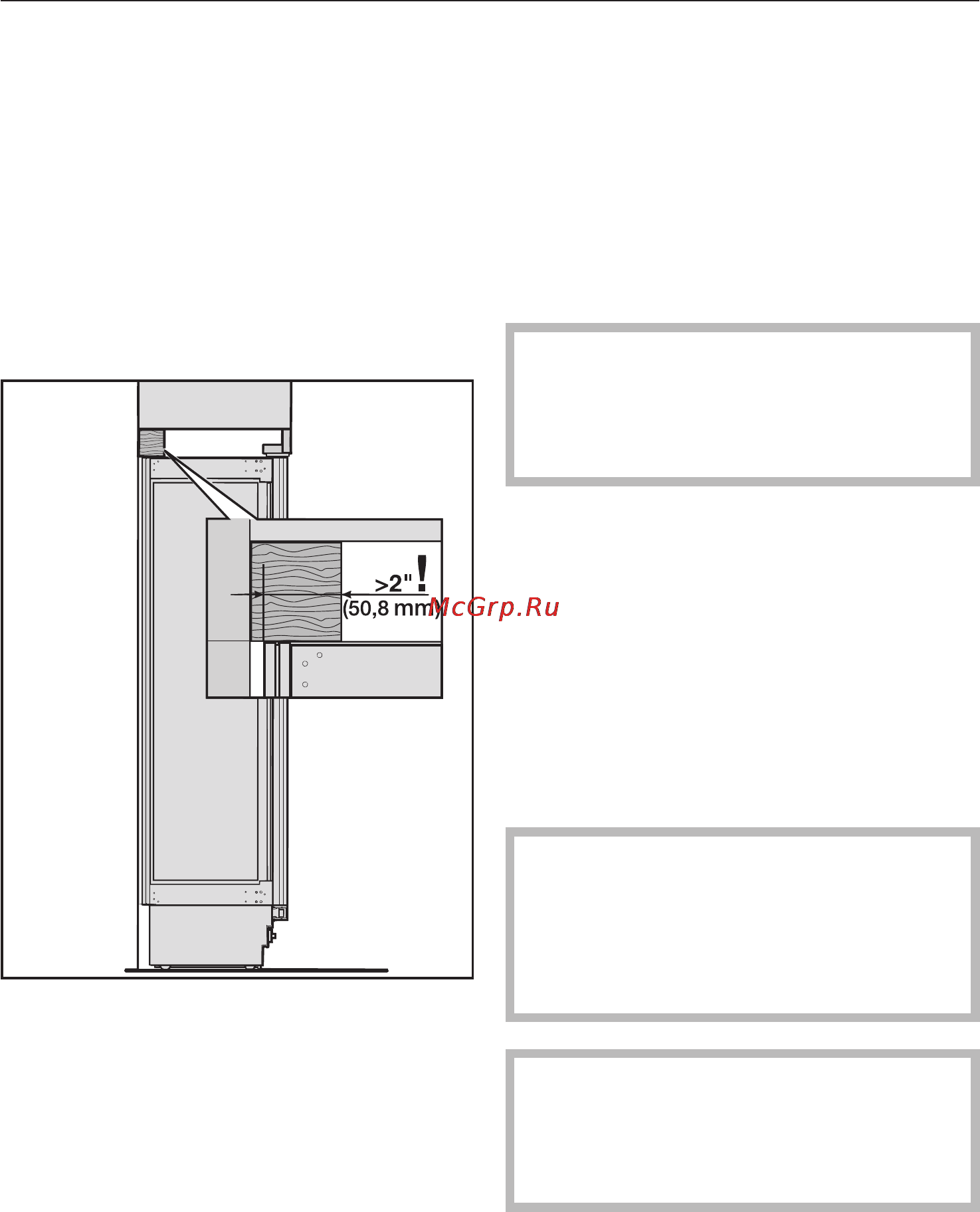 Miele F 1811 VI [65/80] Àëüòåðíàòèâíîå êðåïëåíèå îò îïðîêèäûâàíèÿ 65