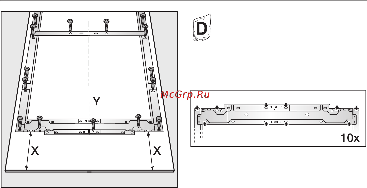 Miele F 1811 VI [71/80] Встраивание прибора