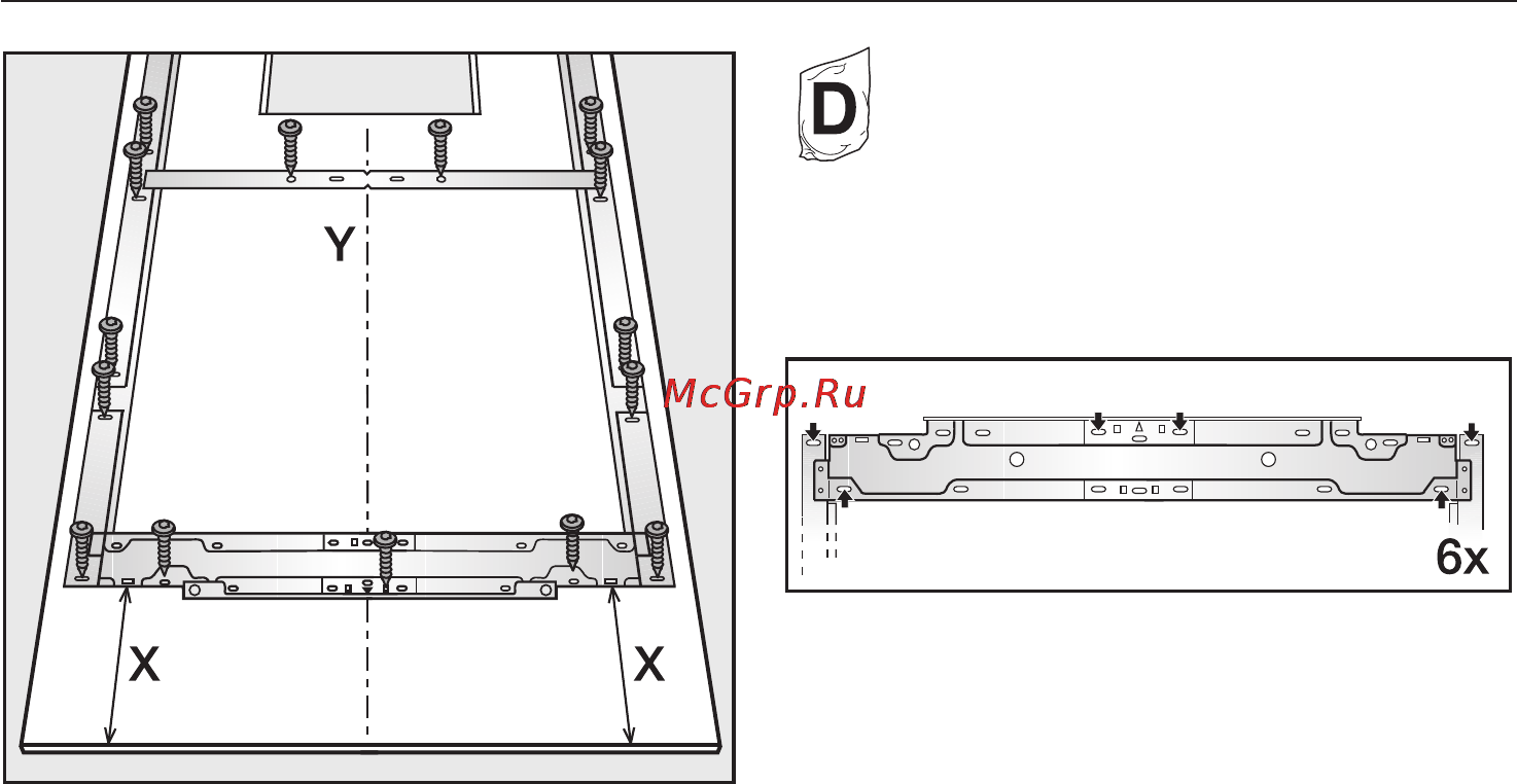 Miele F 1471 VI [76/88] Встраивание прибора
