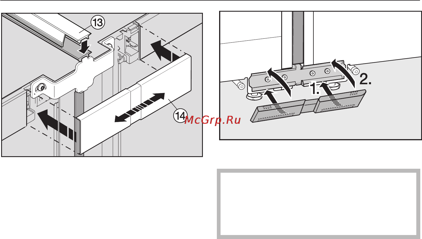 Miele KFN 14827 SDE ED/CS [66/84] Установка комбинации side by side