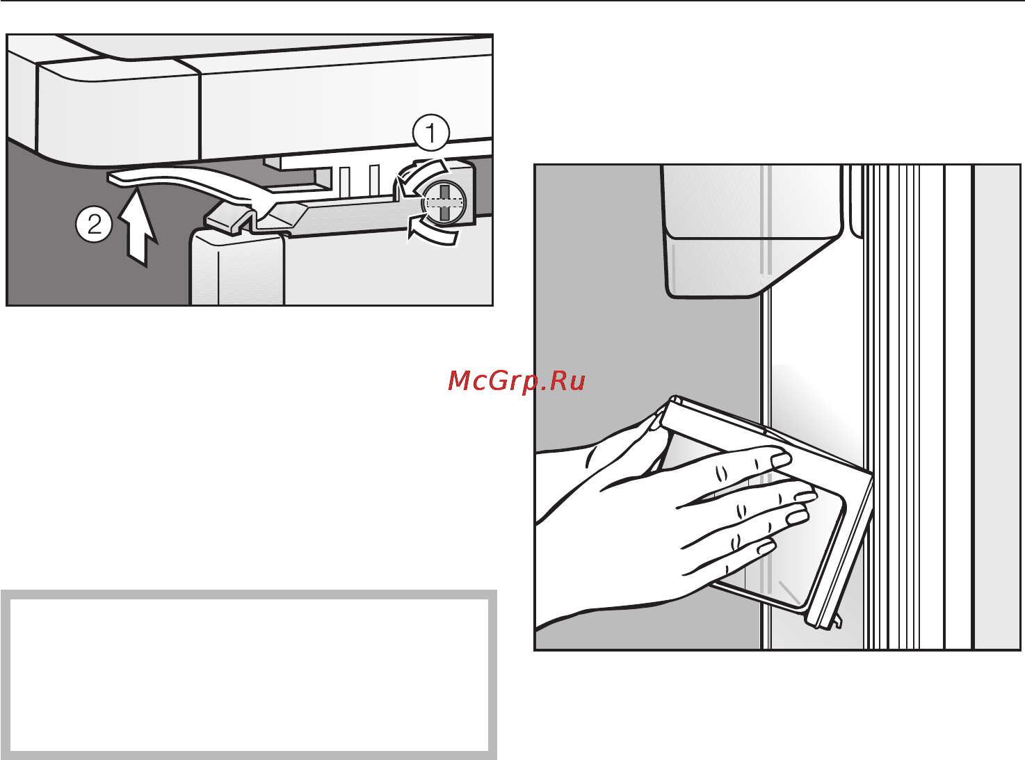 Miele K 1801 VI [31/72] Оформление внутреннего пространства