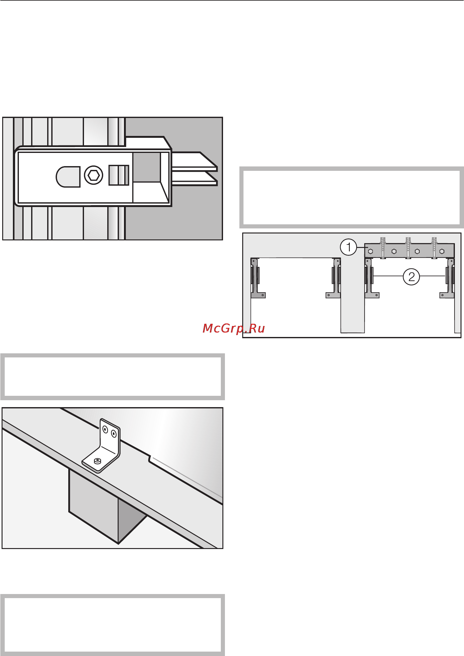 Miele K 1801 VI [54/72] Встраивание прибора