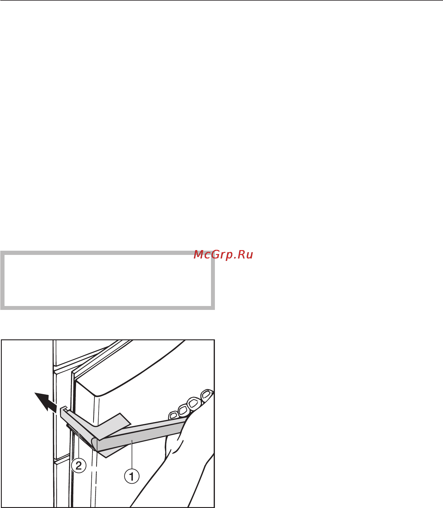 Miele K 14827 SD ED [44/56] Изменение навески дверцы