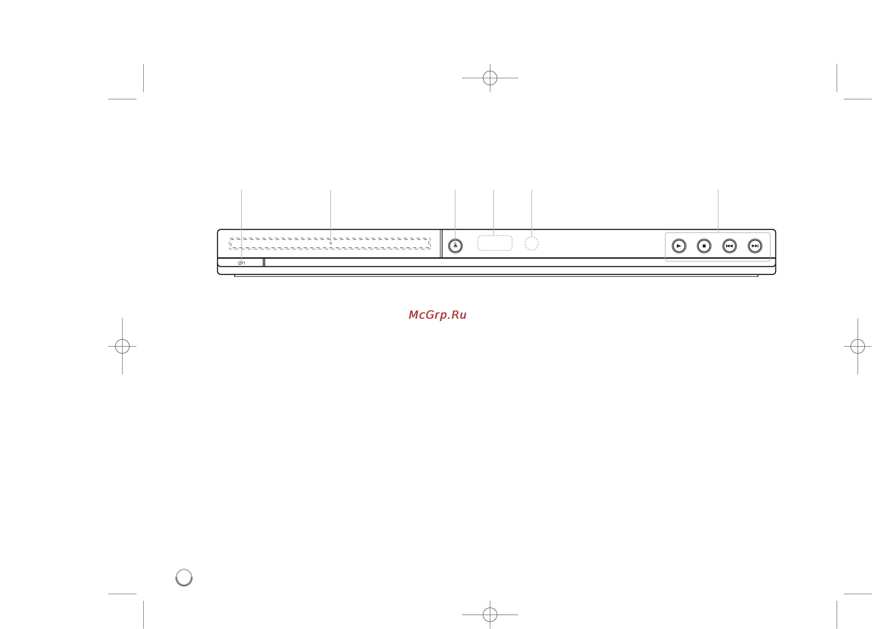 LG DVX470 [6/14] Основной блок