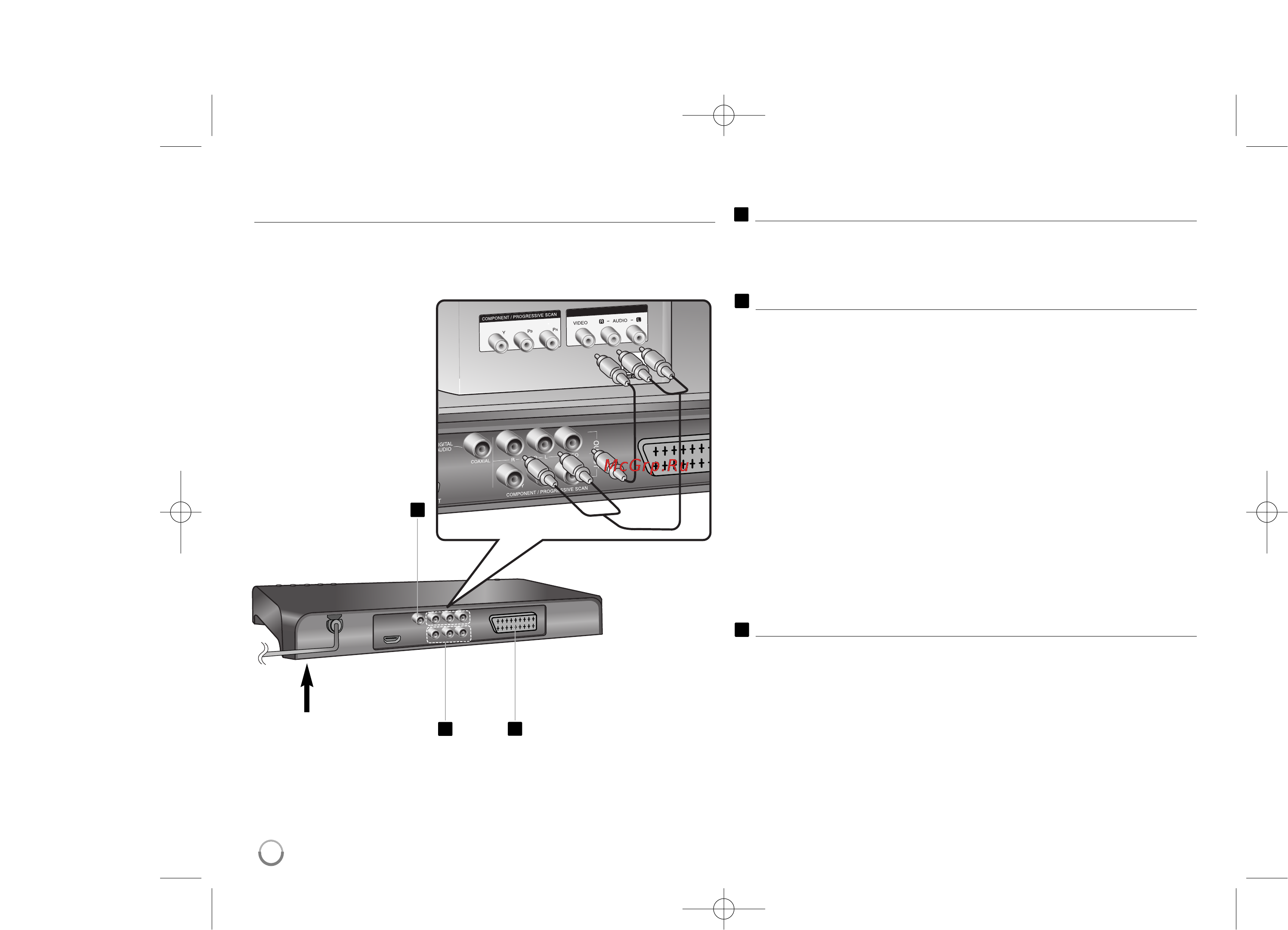 LG TS-100 [4/16] Подключение прибора дополнительно