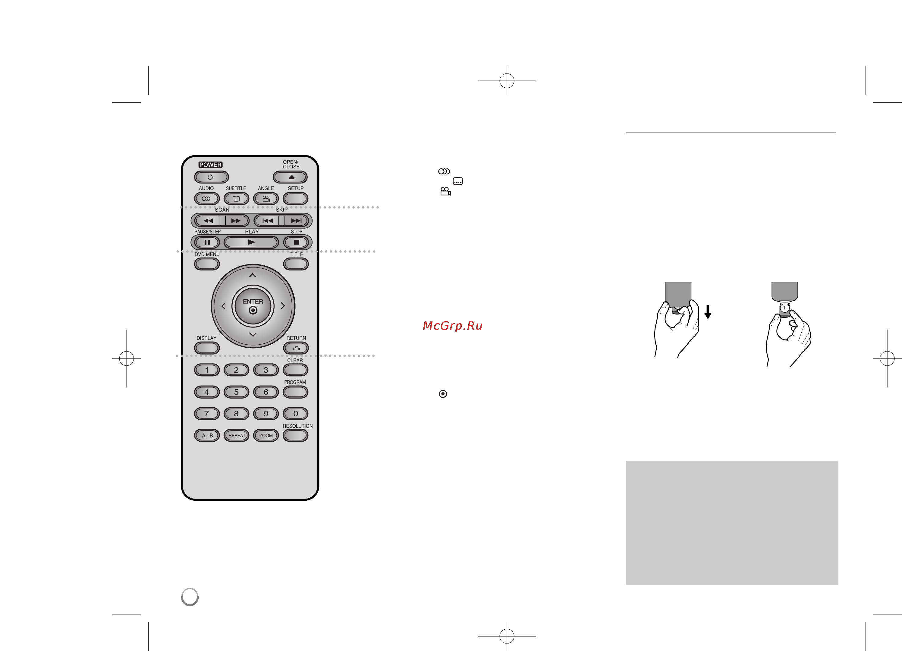 LG TS-100 Инструкция по эксплуатации онлайн [6/16] 78732
