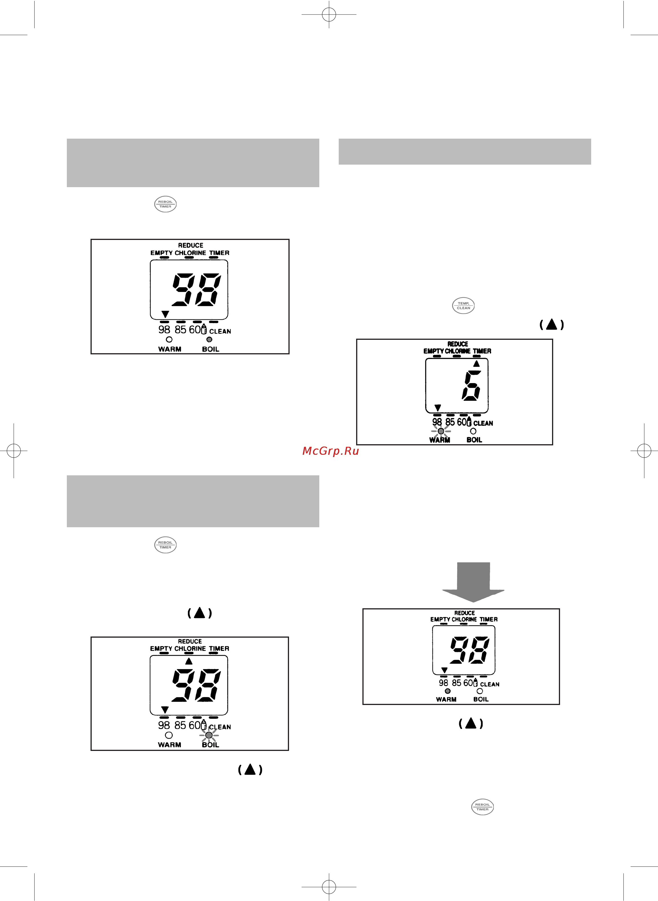 Toshiba PLK-25VETR (W) [10/13] Установка таймера