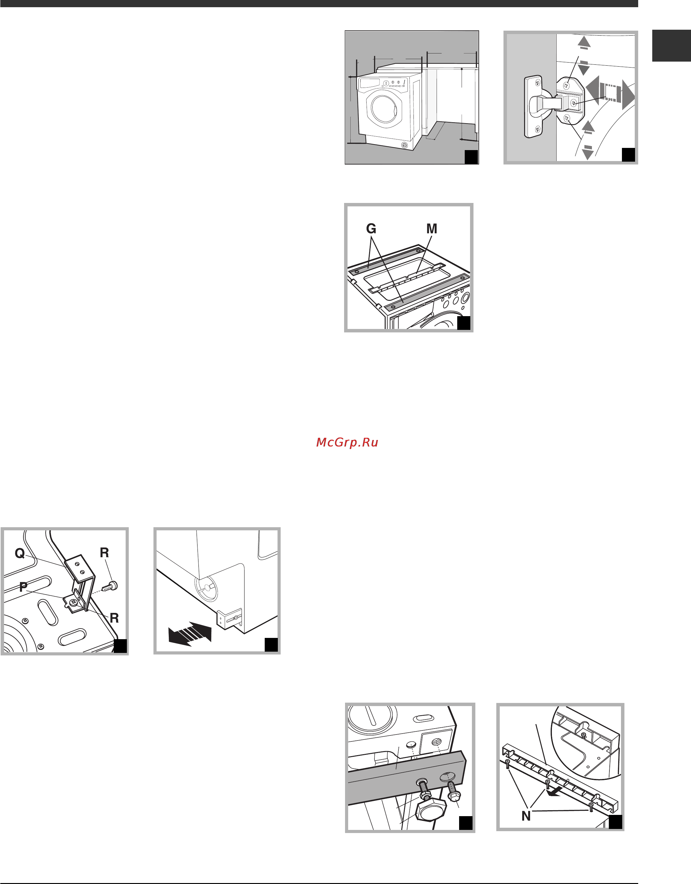 Ariston AWM 1297 Инструкция по эксплуатации онлайн [5/16] 78832