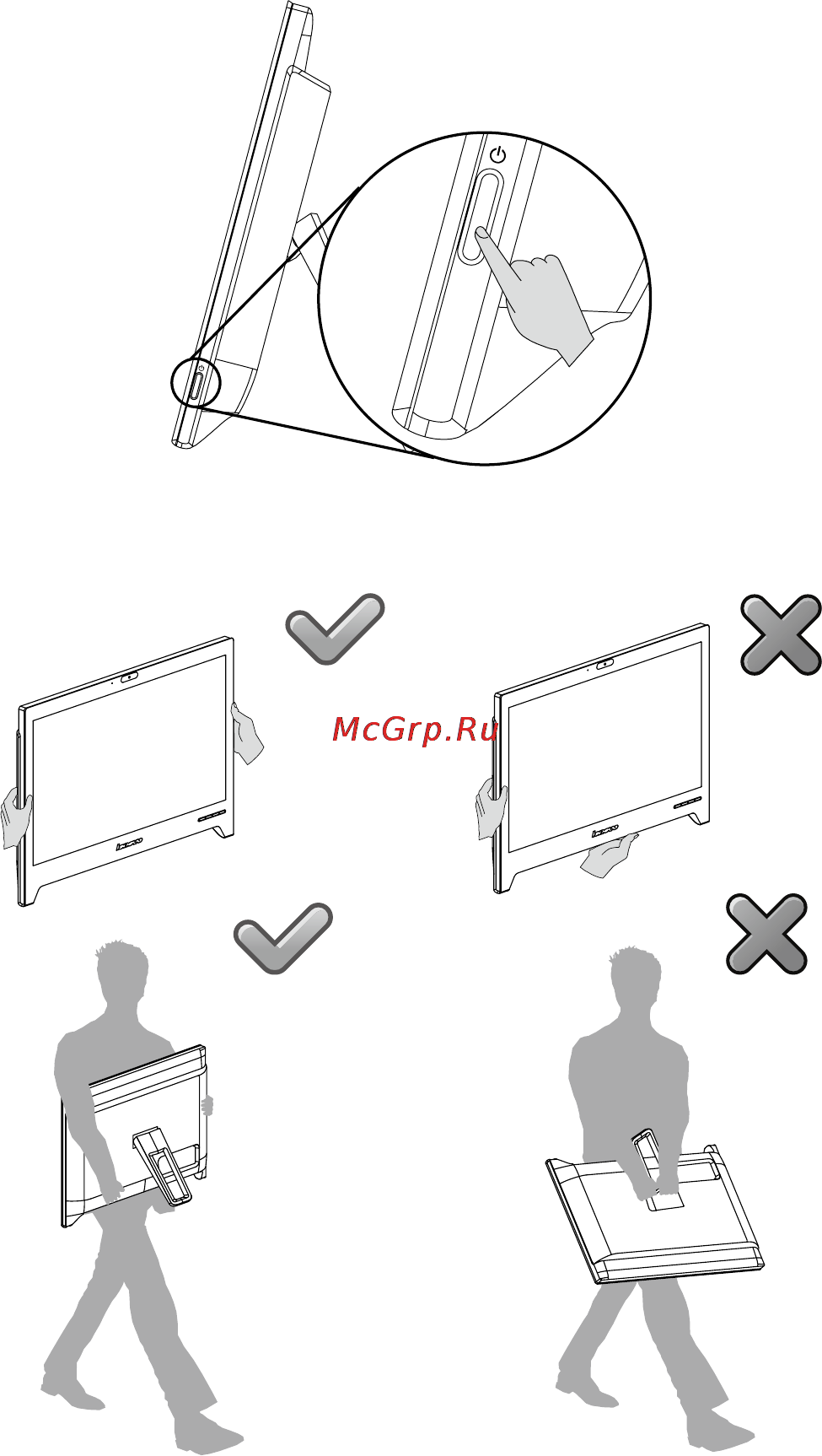 Lenovo C240G-C8472G5008K 57310896 [12/45] Важная информация по использованию компьютера
