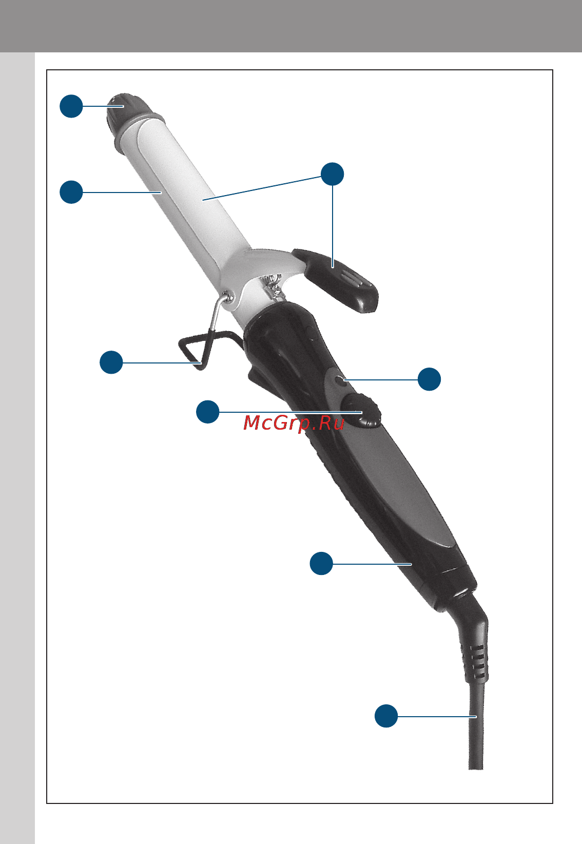 Moser Ceramic Curling Tong Ø 19 mm Инструкция по эксплуатации онлайн [2/72] 78895