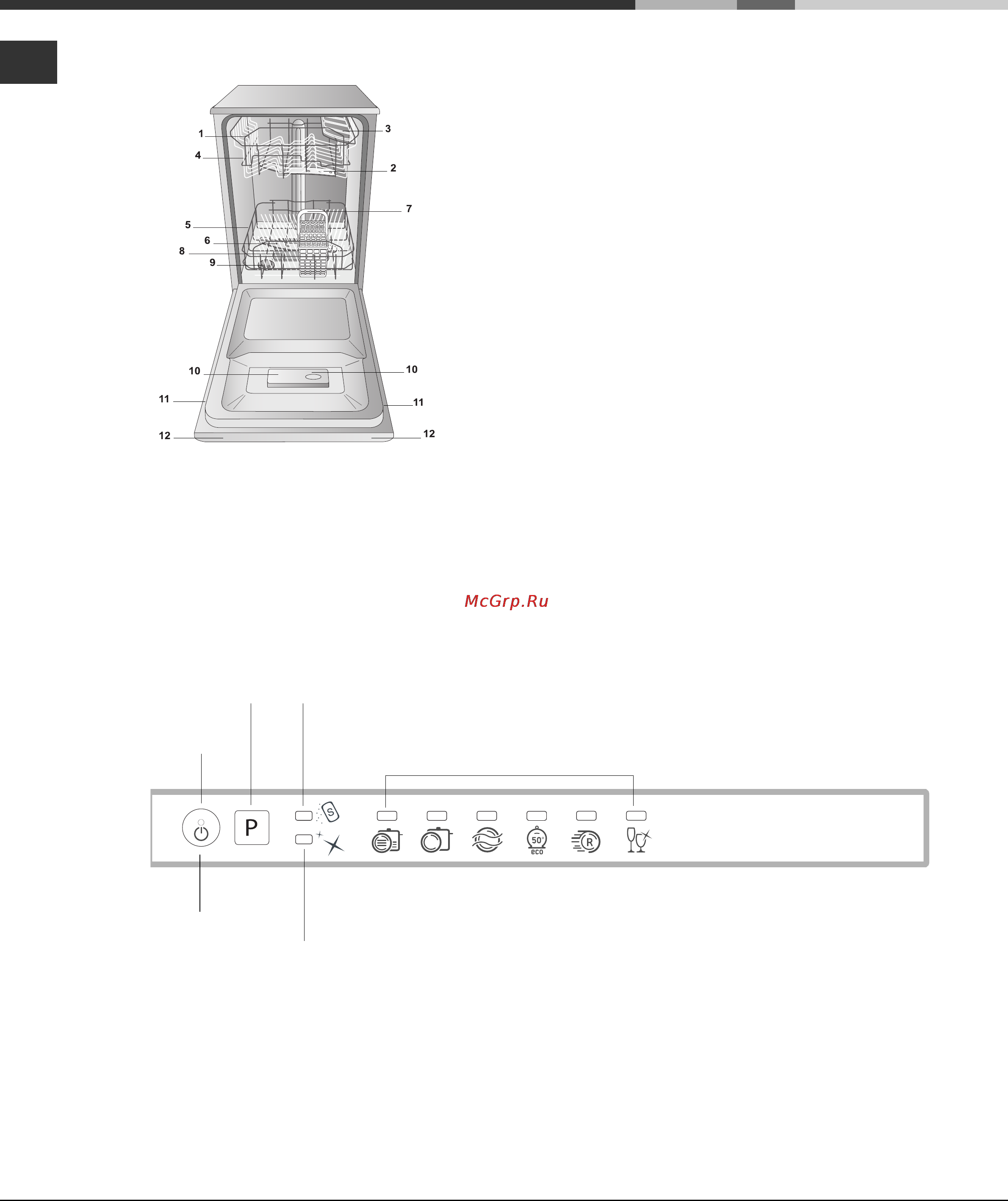 Ariston LST 11677 Инструкция по эксплуатации онлайн [4/12] 78896