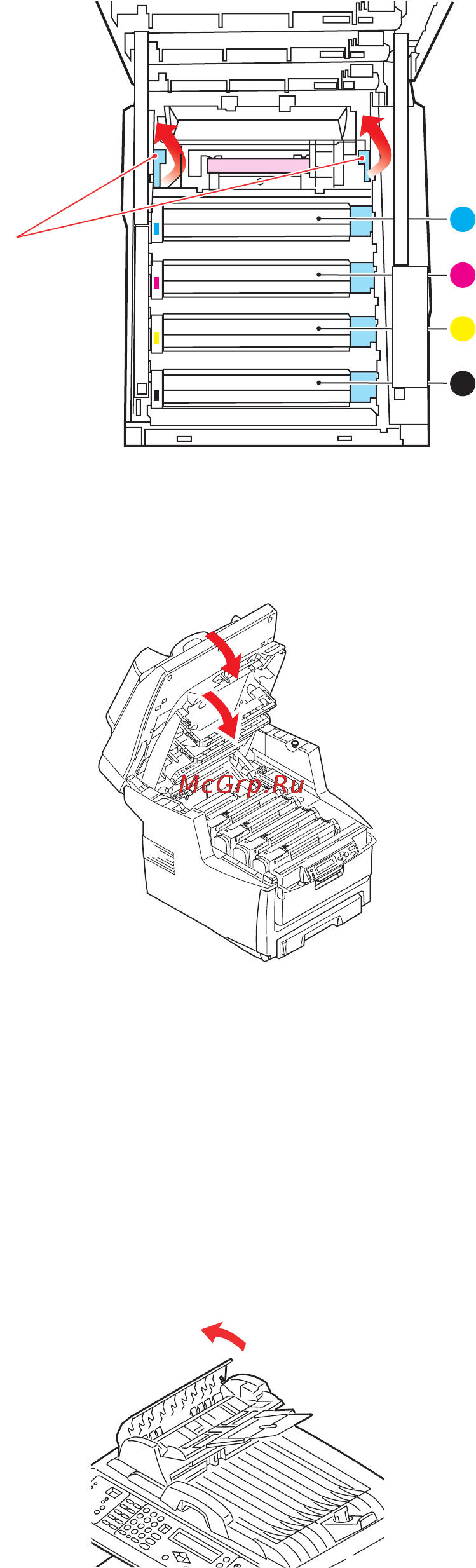 OKI MC560 [64/88] Чистка